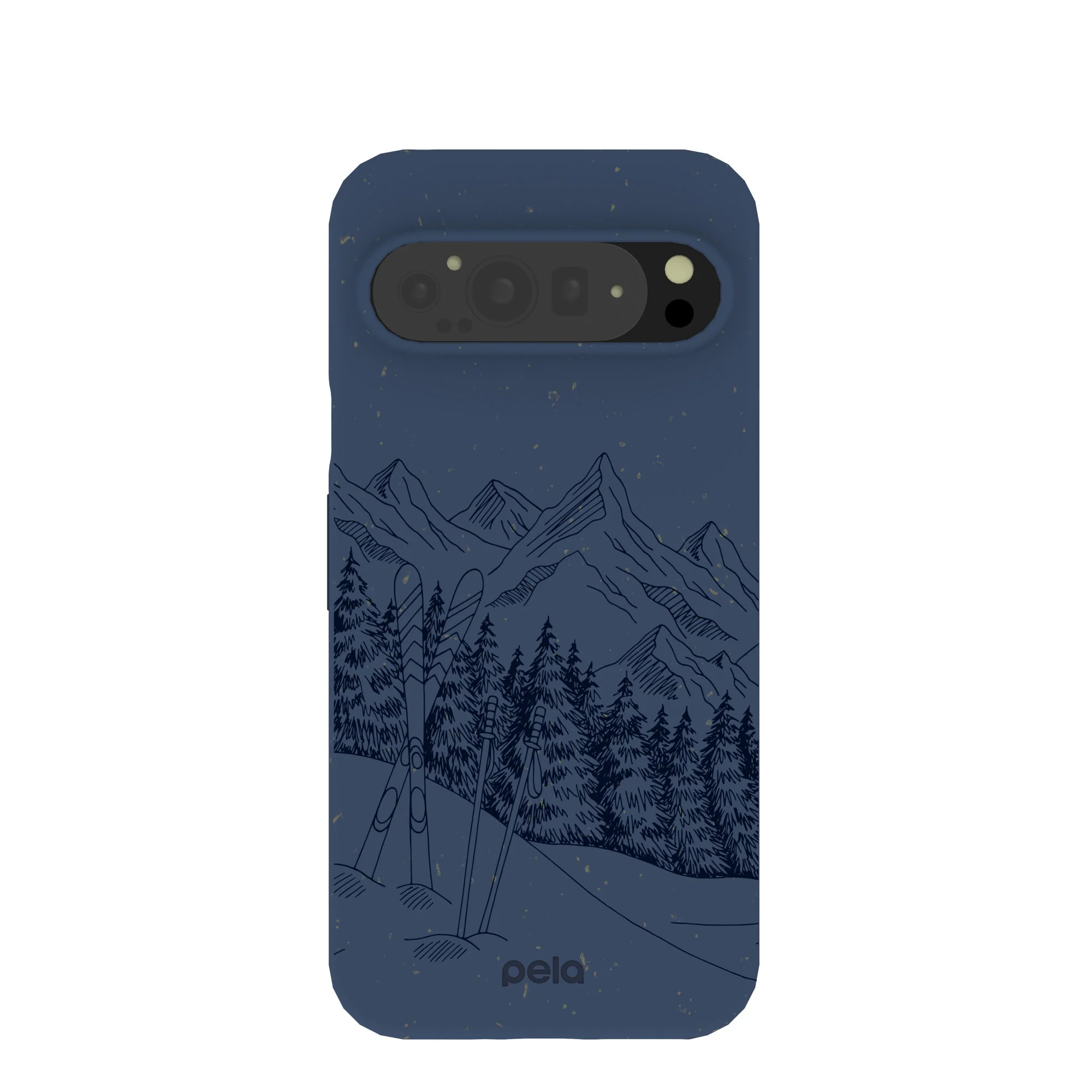 Navy Blue Backcountry Ski Google Pixel 9 Pro XL Case