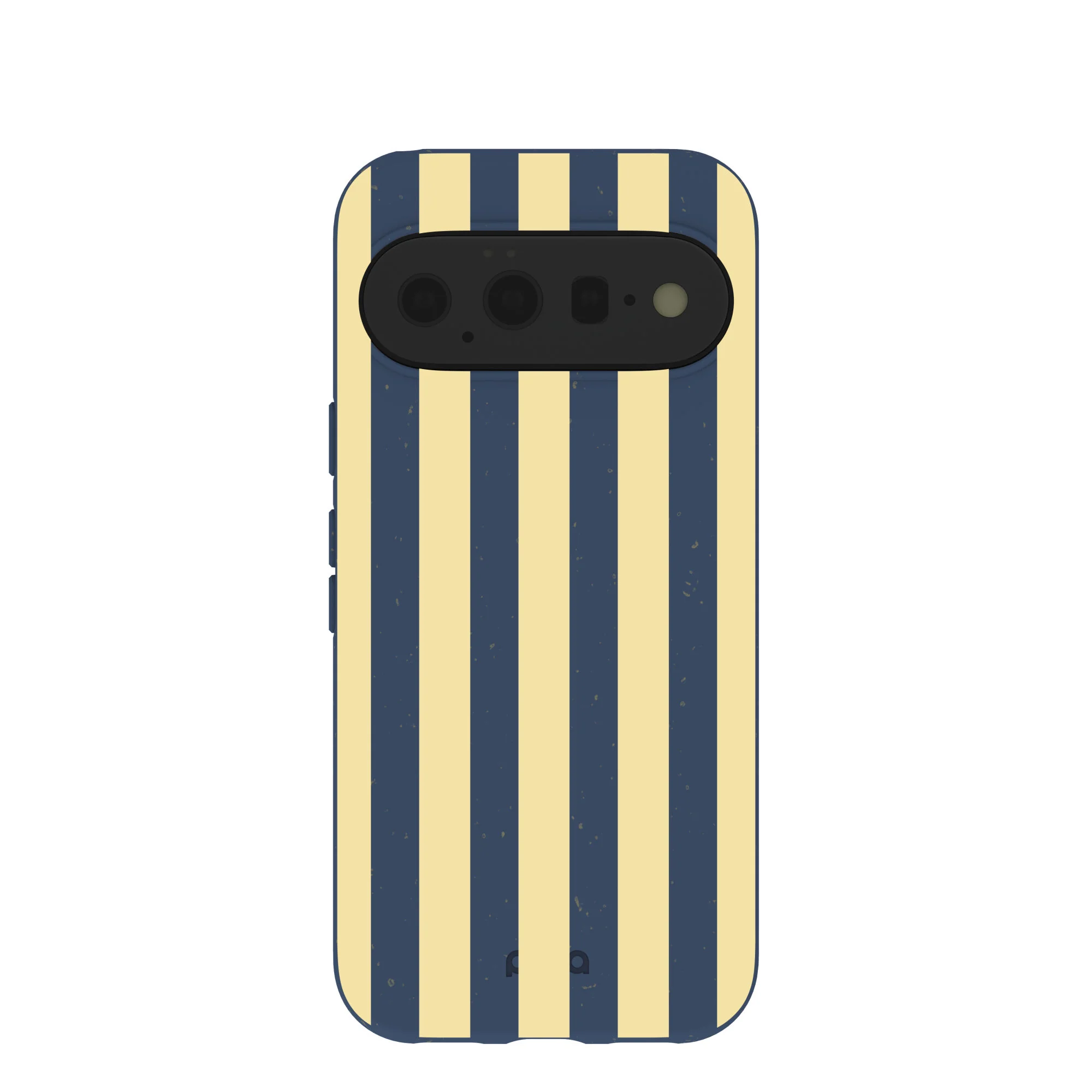 Navy Blue Butter Yellow Stripes Google Pixel 11 Case