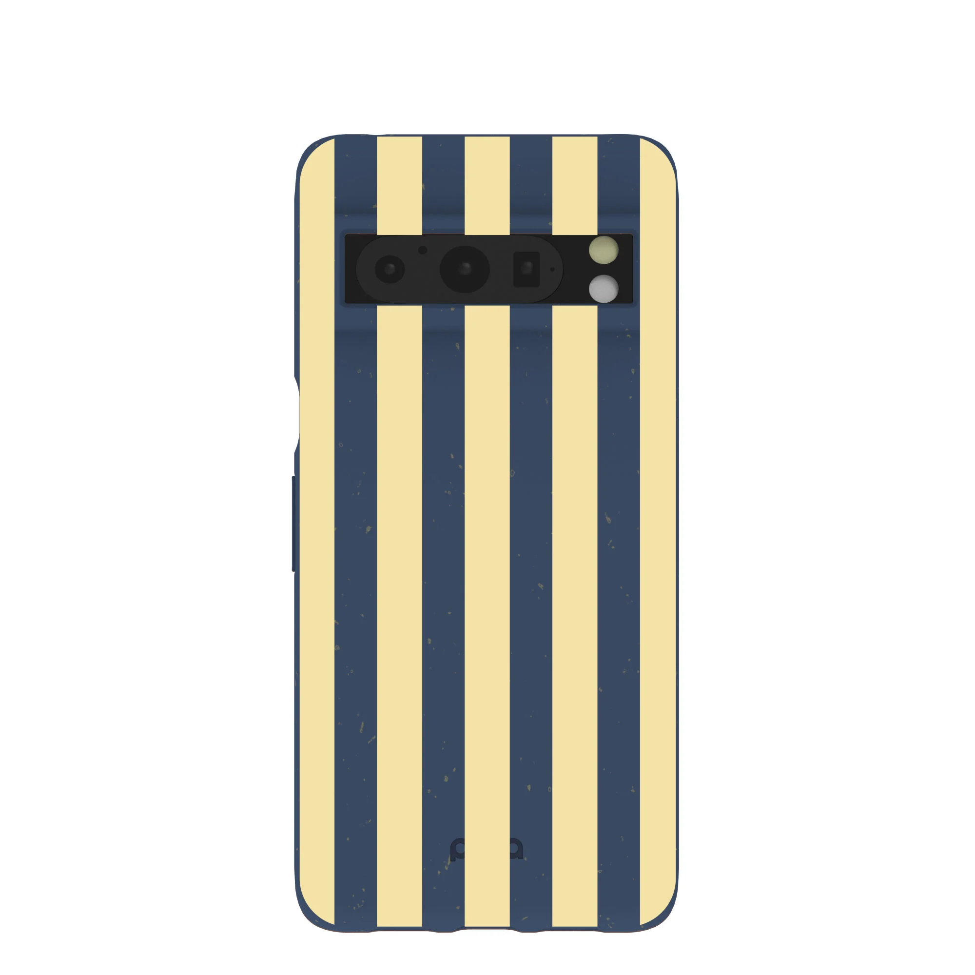 Navy Blue Butter Yellow Stripes Google Pixel 8 Pro Case