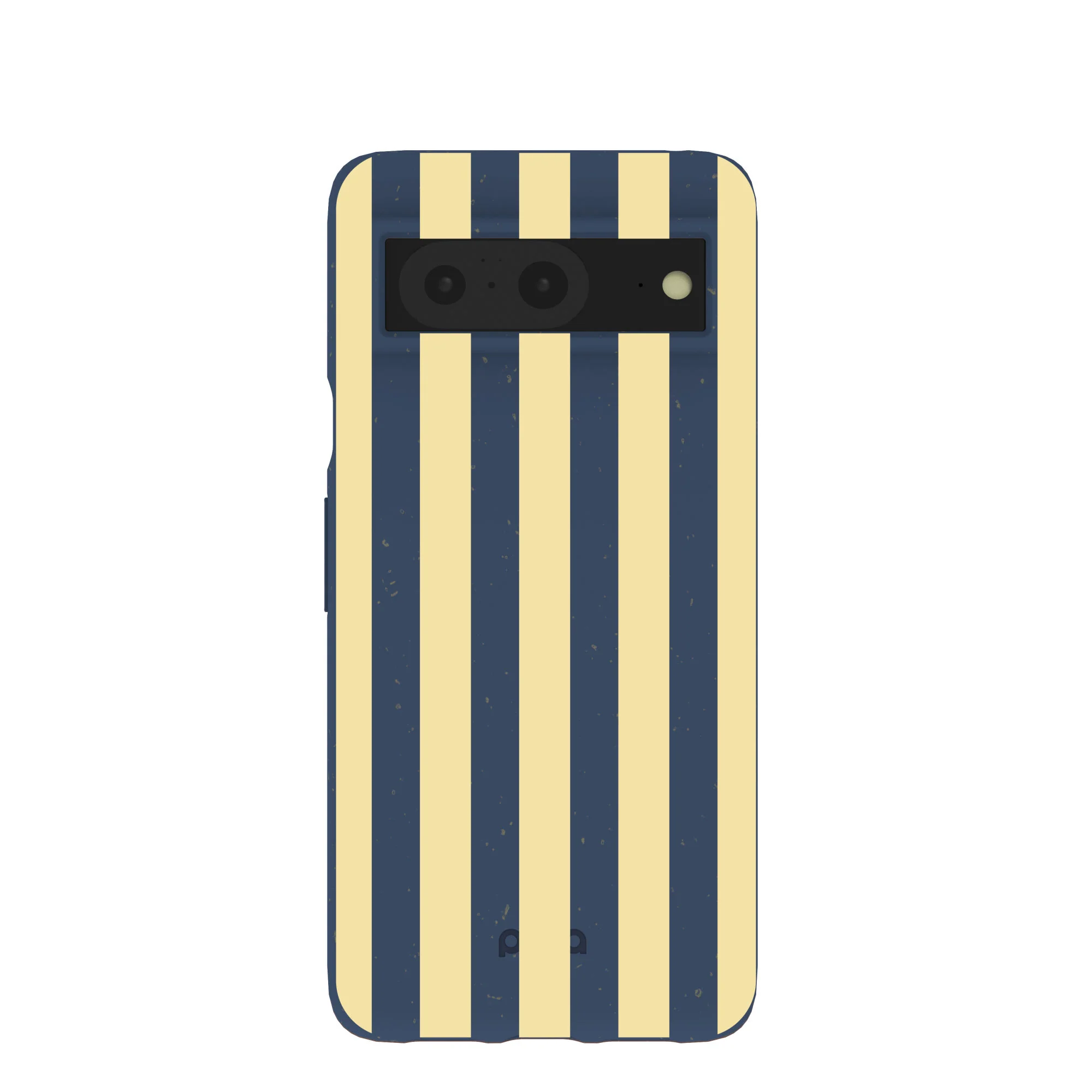 Navy Blue Butter Yellow Stripes Google Pixel 8 Case