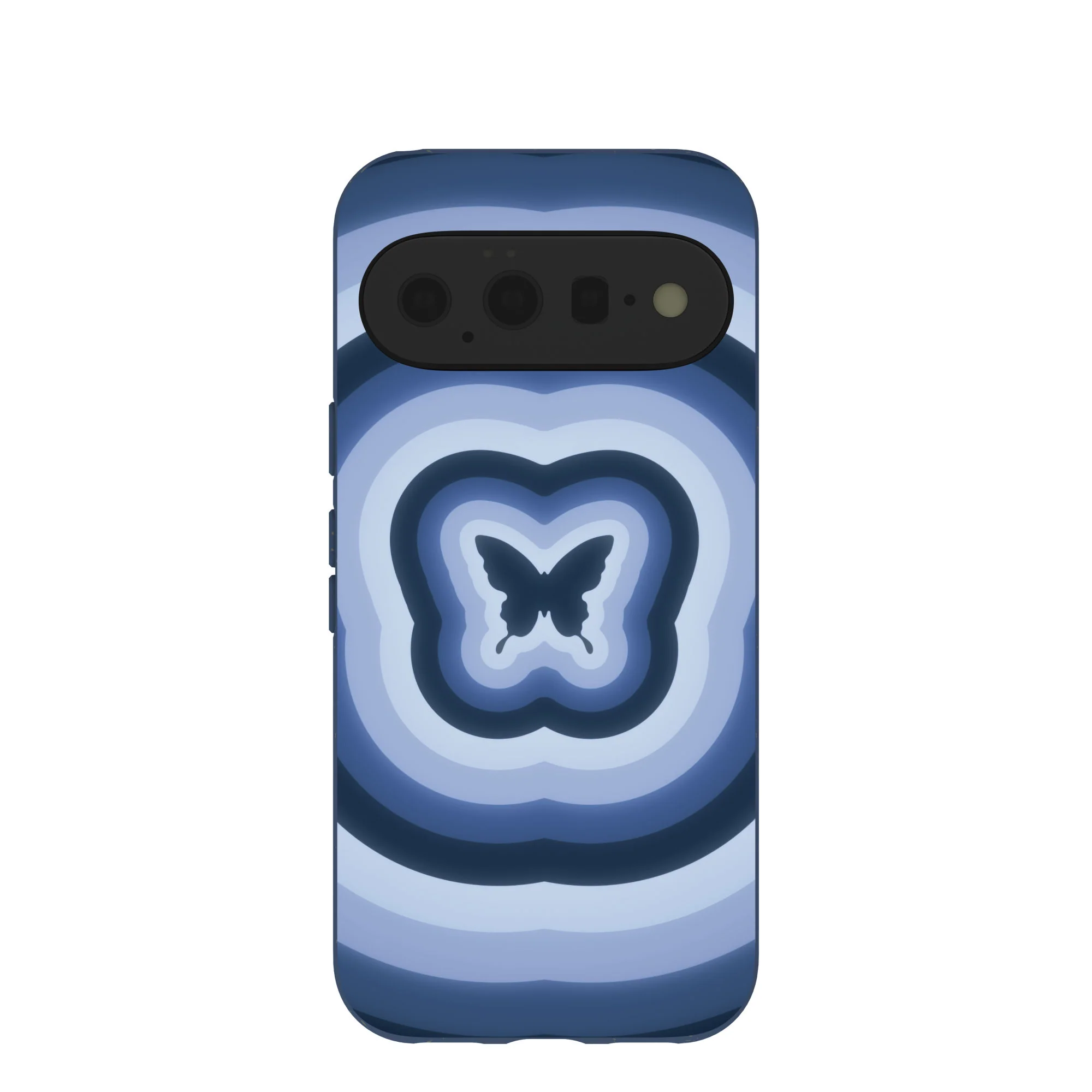 Navy Blue Butterfly Wavelength Google Pixel 11 Case