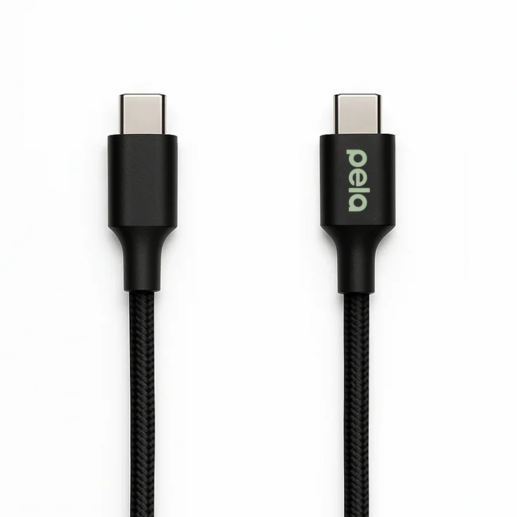 Black USB-C to USB-C Cable