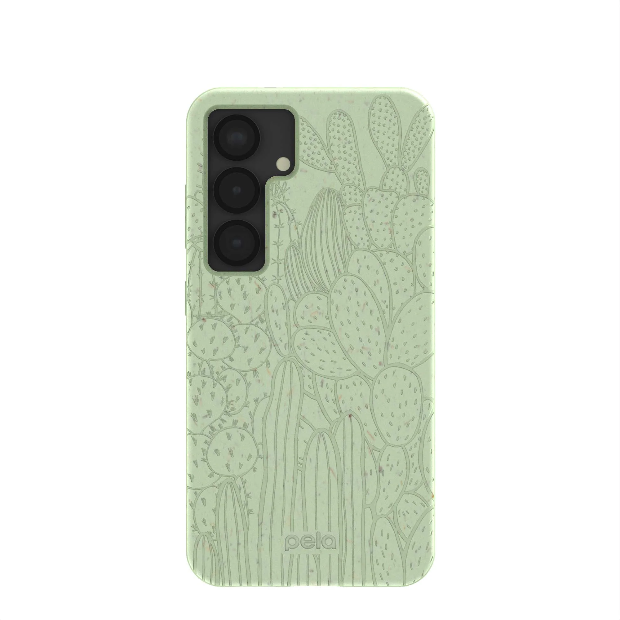 Sage Green Cacti Samsung Galaxy S25 Case