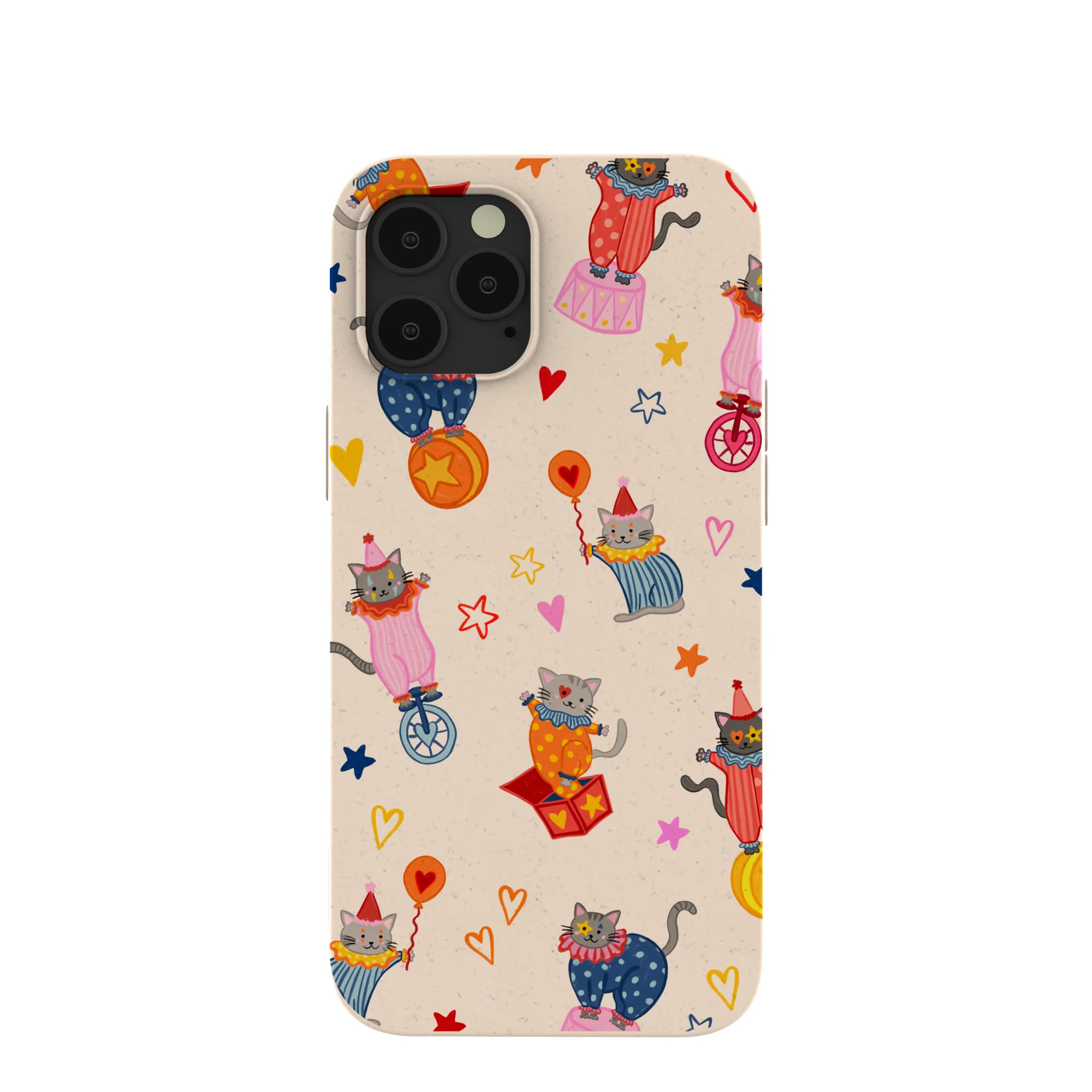 Seashell Cat Clowns iPhone 12 Pro Max Case
