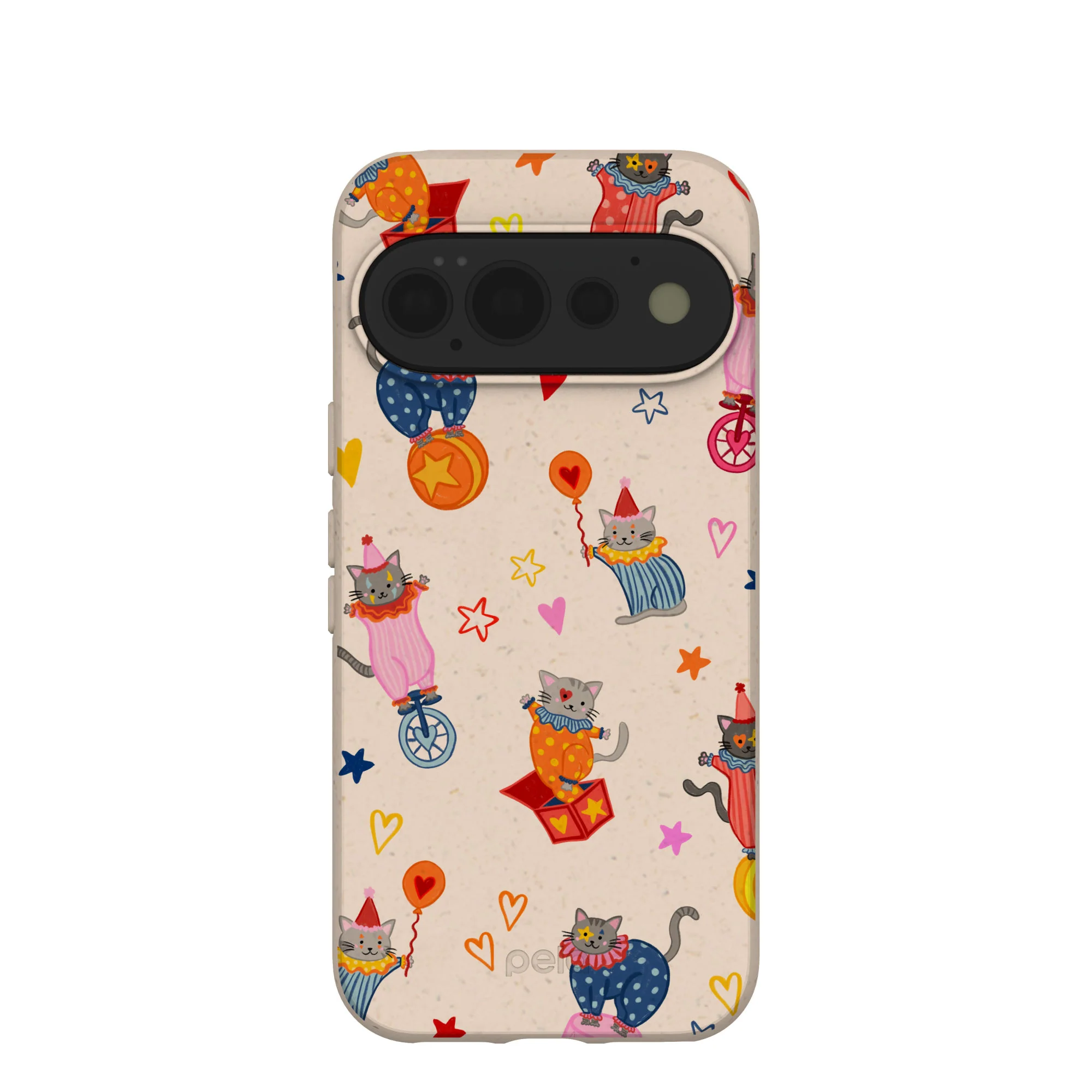 Seashell Cat Clowns Google Pixel 11 Pro Case