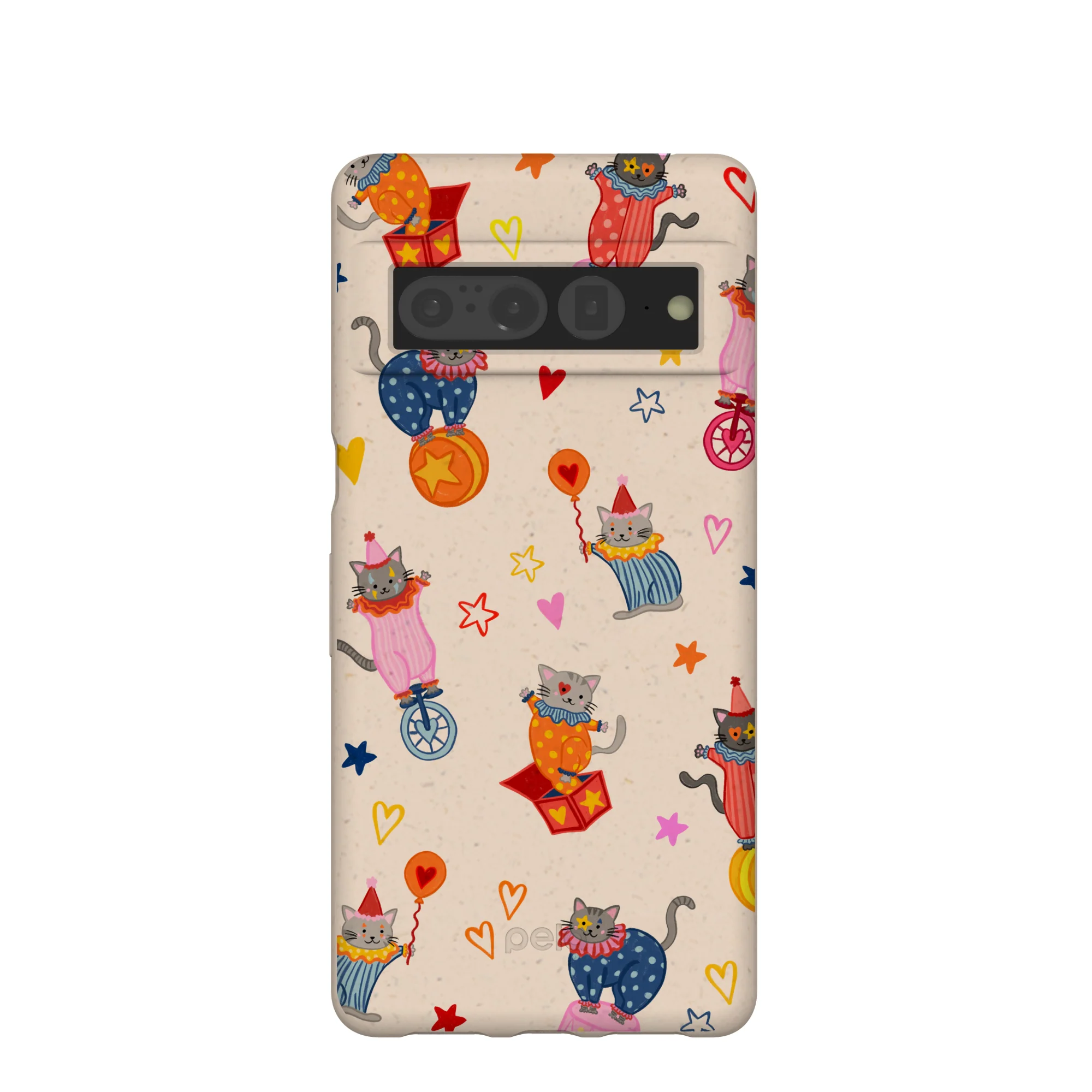 Seashell Cat Clowns Google Pixel 7 Pro Case