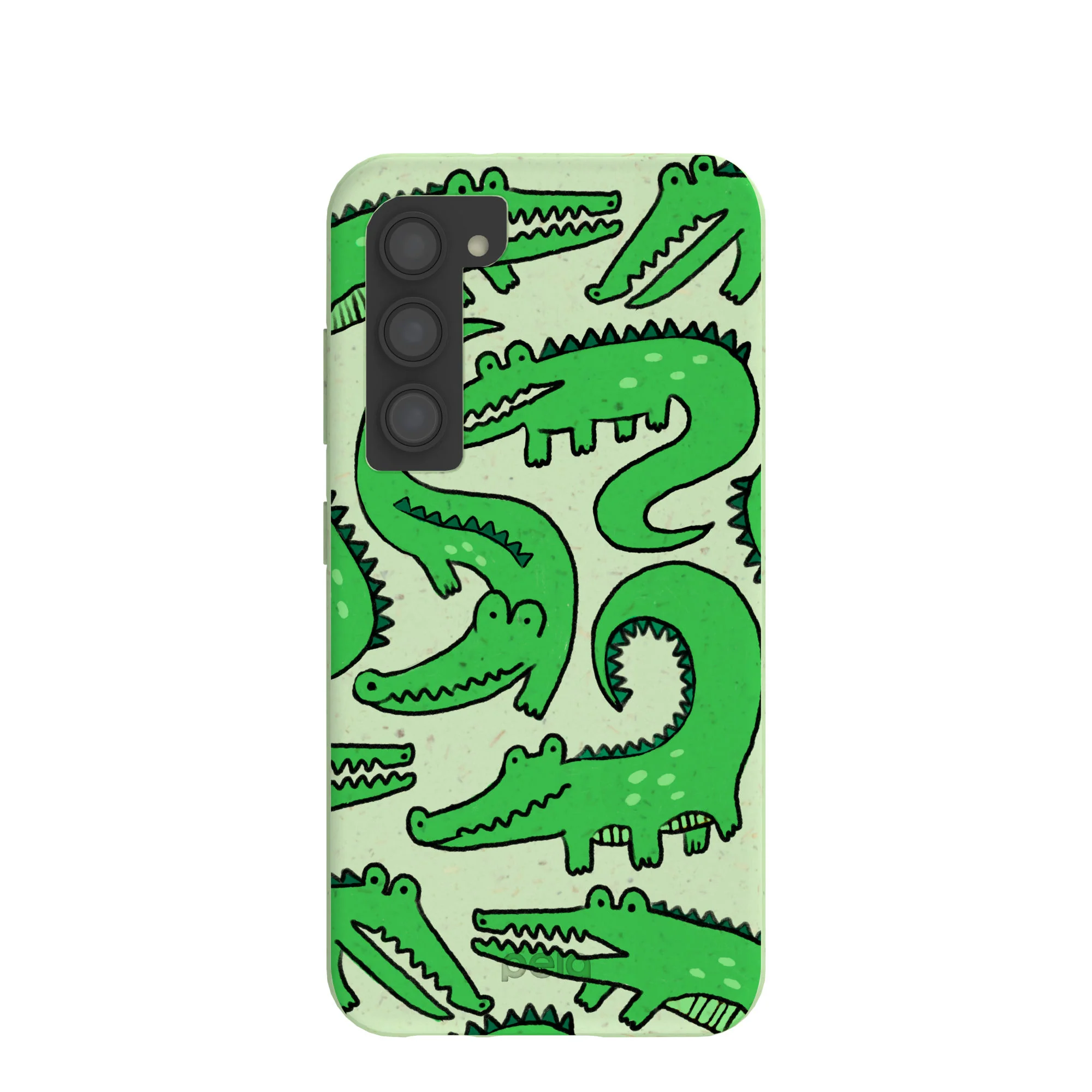 Sage Green Croc a Doodle Samsung Galaxy S23 Case