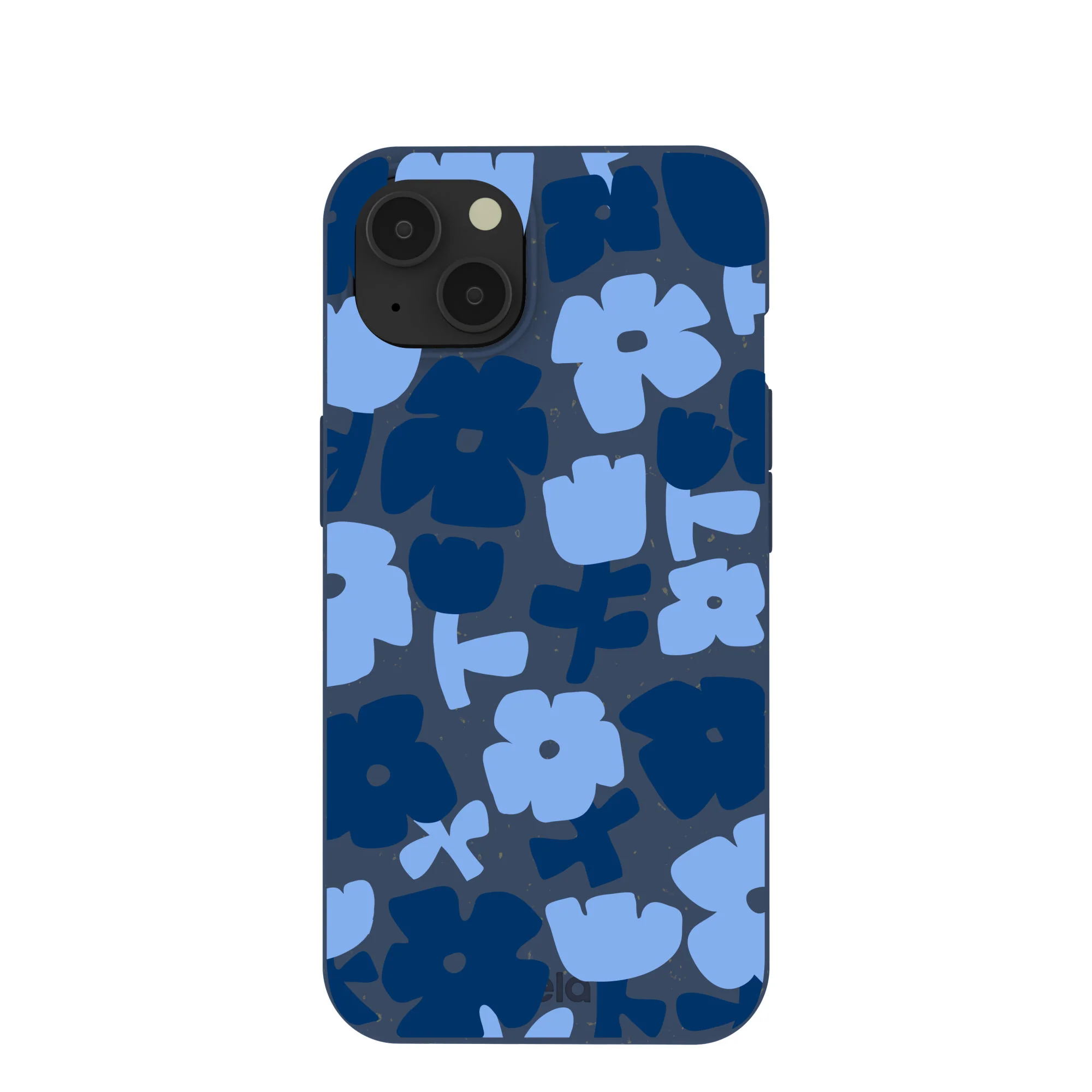 Navy Blue Daydream Blooms iPhone 13 Case