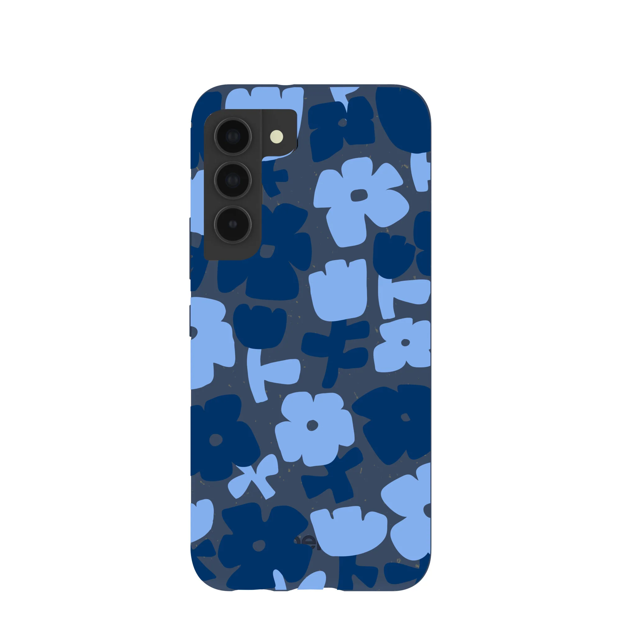 Navy Blue Daydream Blooms Samsung Galaxy S22 Case