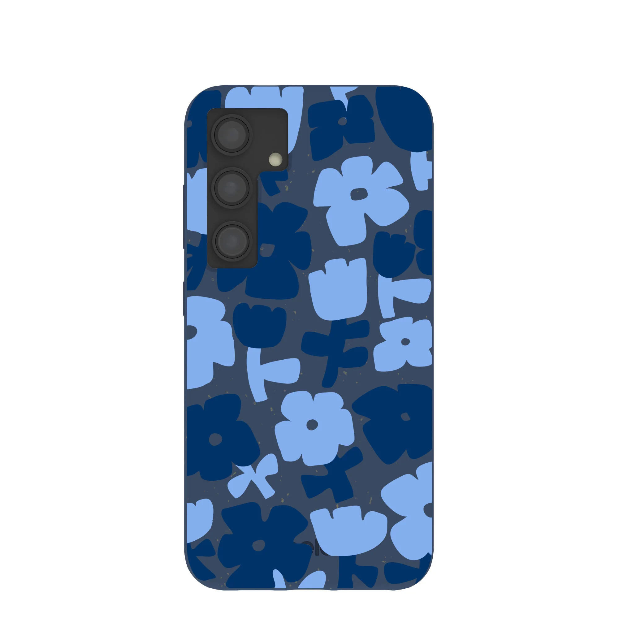 Navy Blue Daydream Blooms Samsung Galaxy S24 Case
