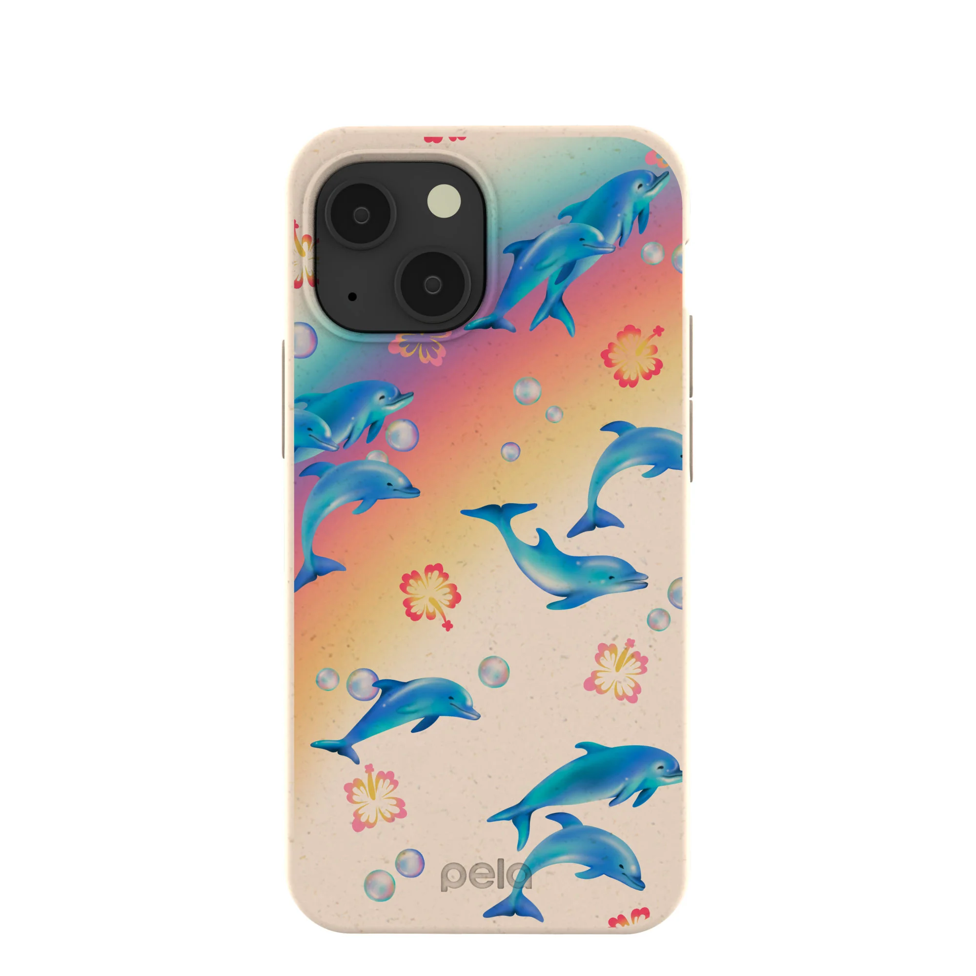 Seashell Dolphin Sunset iPhone 13 Mini Case