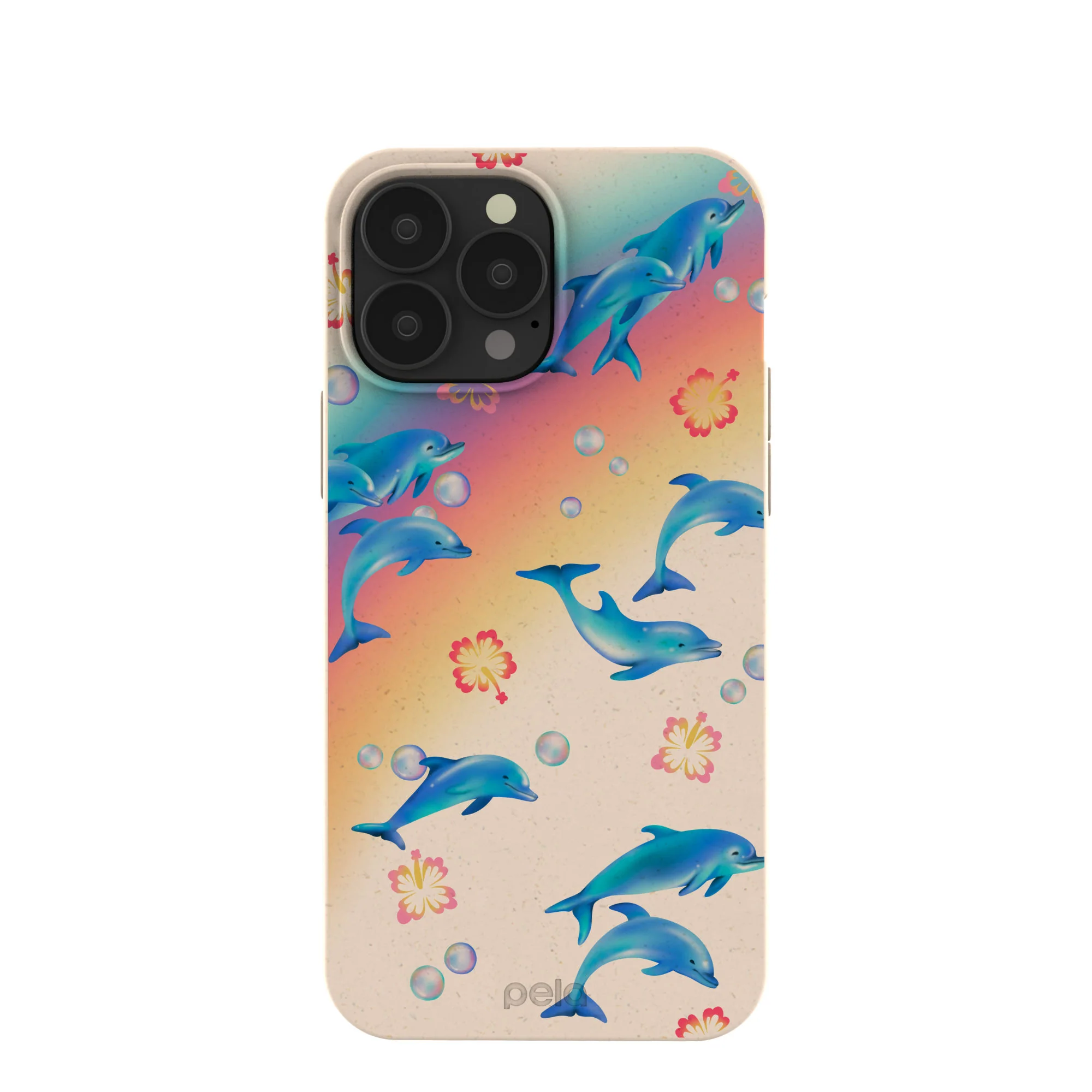 Seashell Dolphin Sunset iPhone 13 Pro Max Case