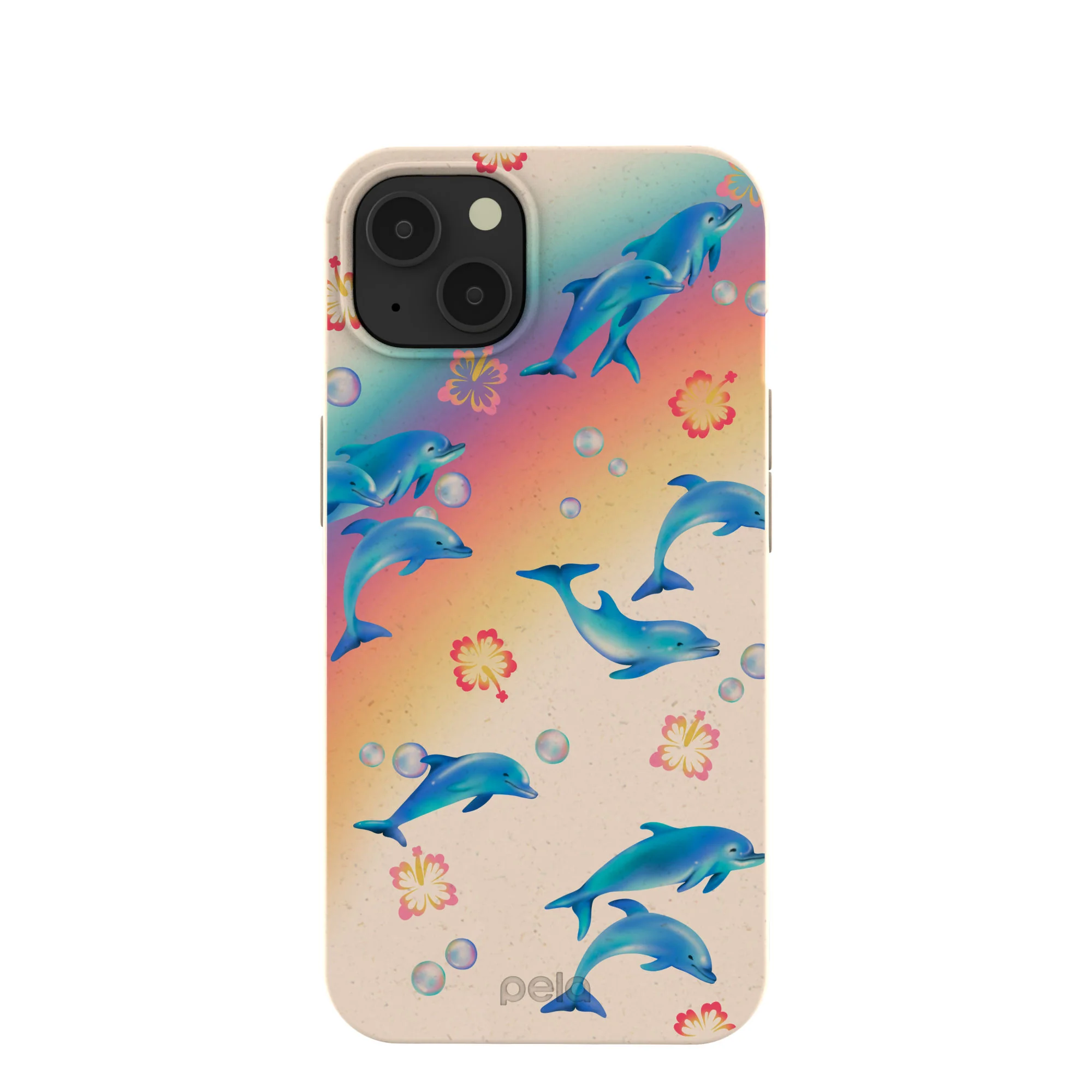 Seashell Dolphin Sunset iPhone 13 Case