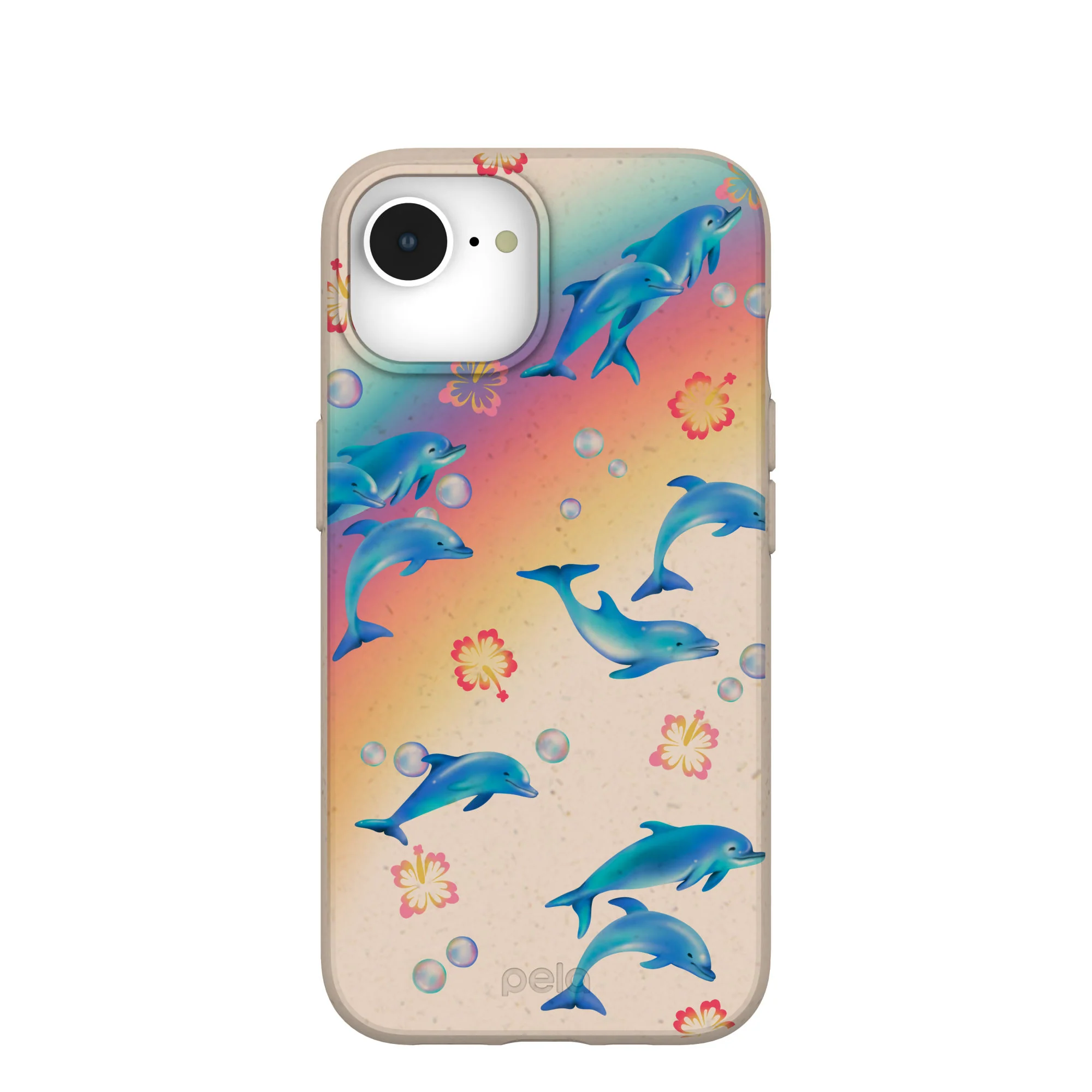 Seashell Dolphin Sunset iPhone 16e/17e Case