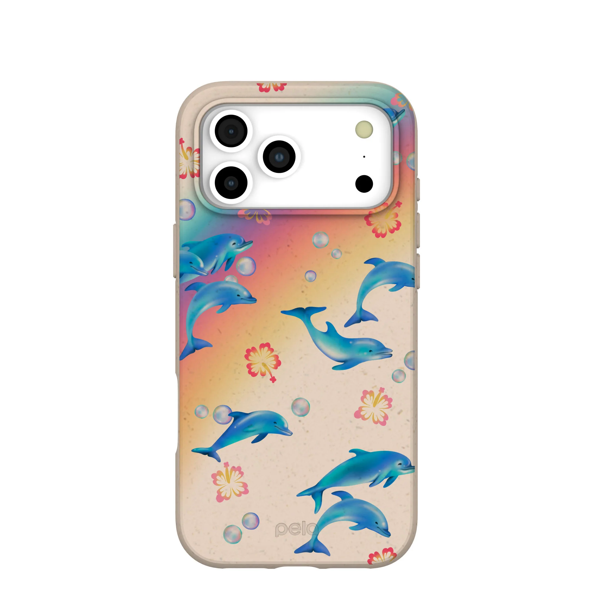 Seashell Dolphin Sunset iPhone 17 Pro Max Case