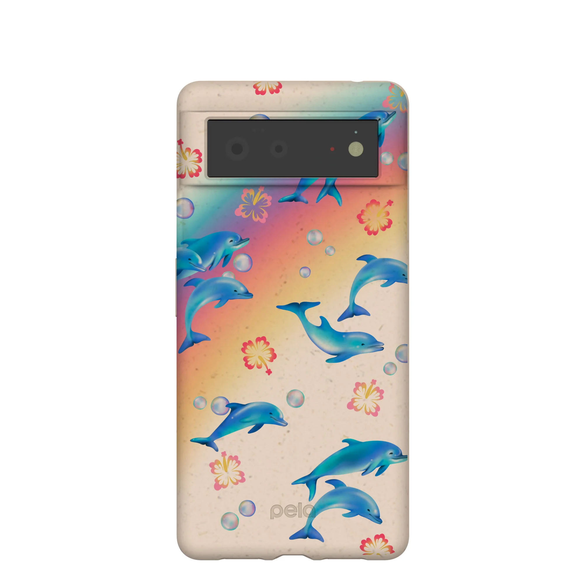 Seashell Dolphin Sunset Google Pixel 6 Case