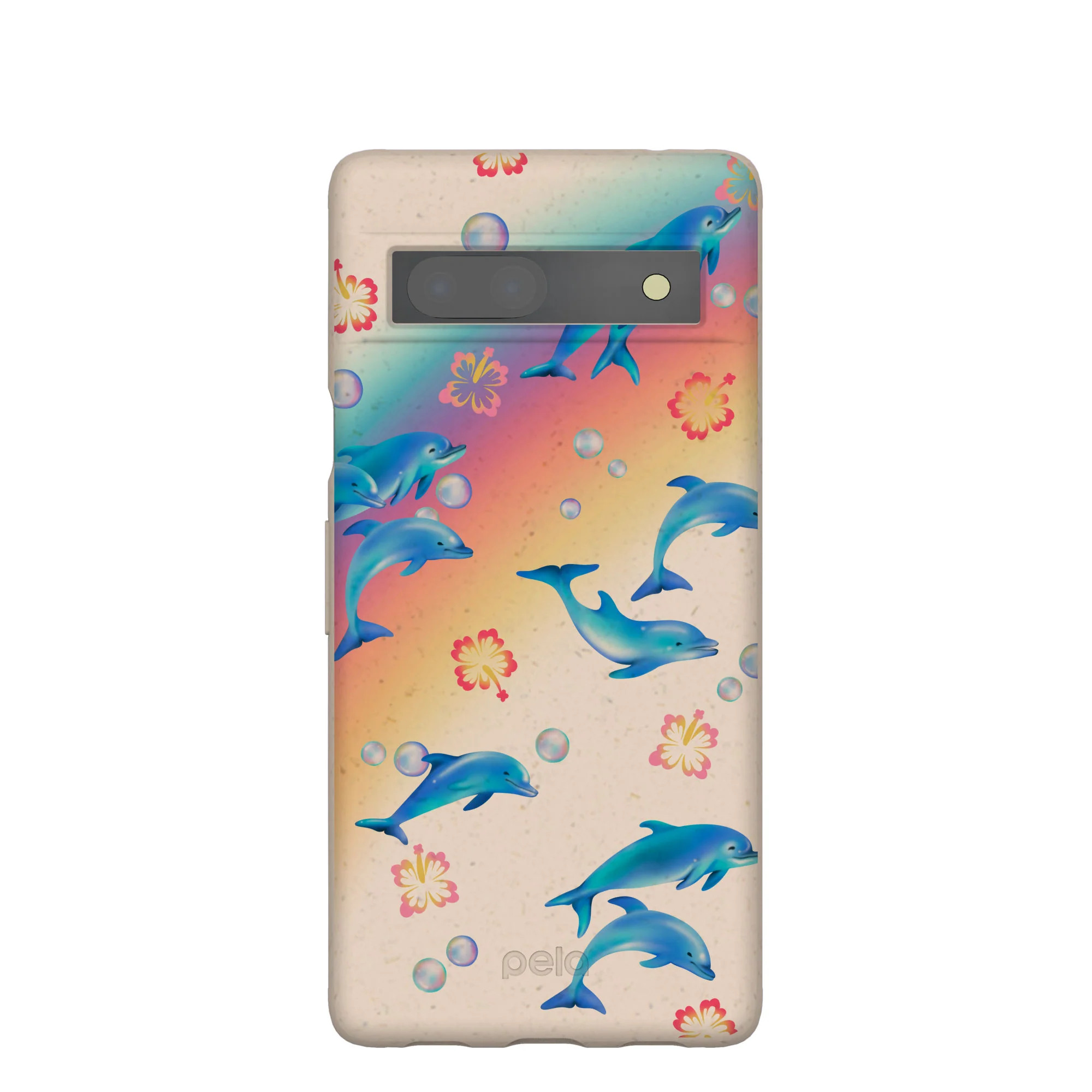 Seashell Dolphin Sunset Google Pixel 7a Case