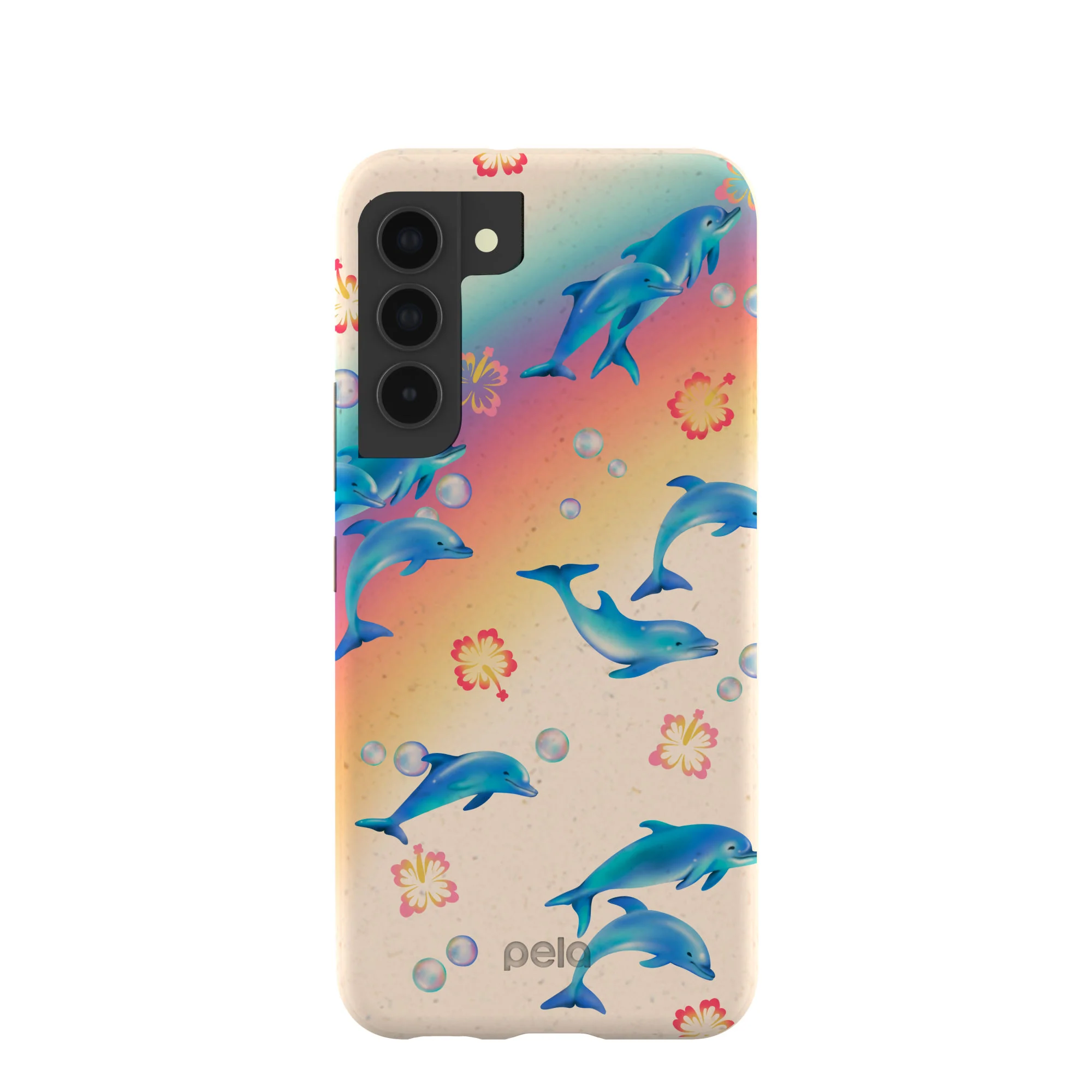 Seashell Dolphin Sunset Samsung Galaxy S22 Case