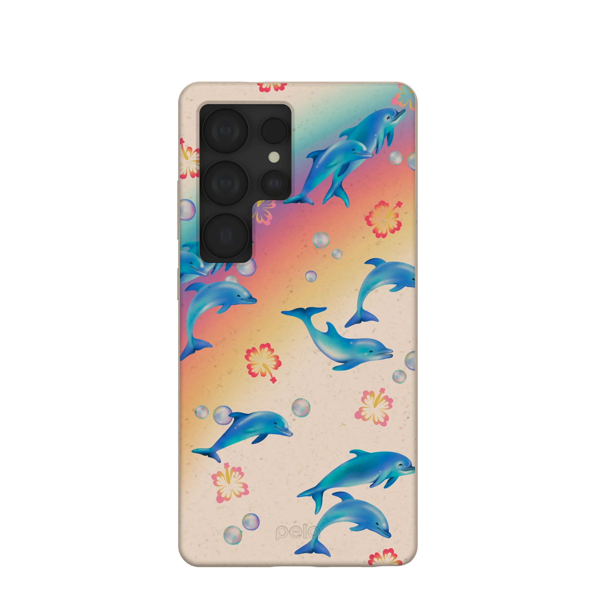 Seashell Dolphin Sunset Samsung Galaxy S25 Ultra Case