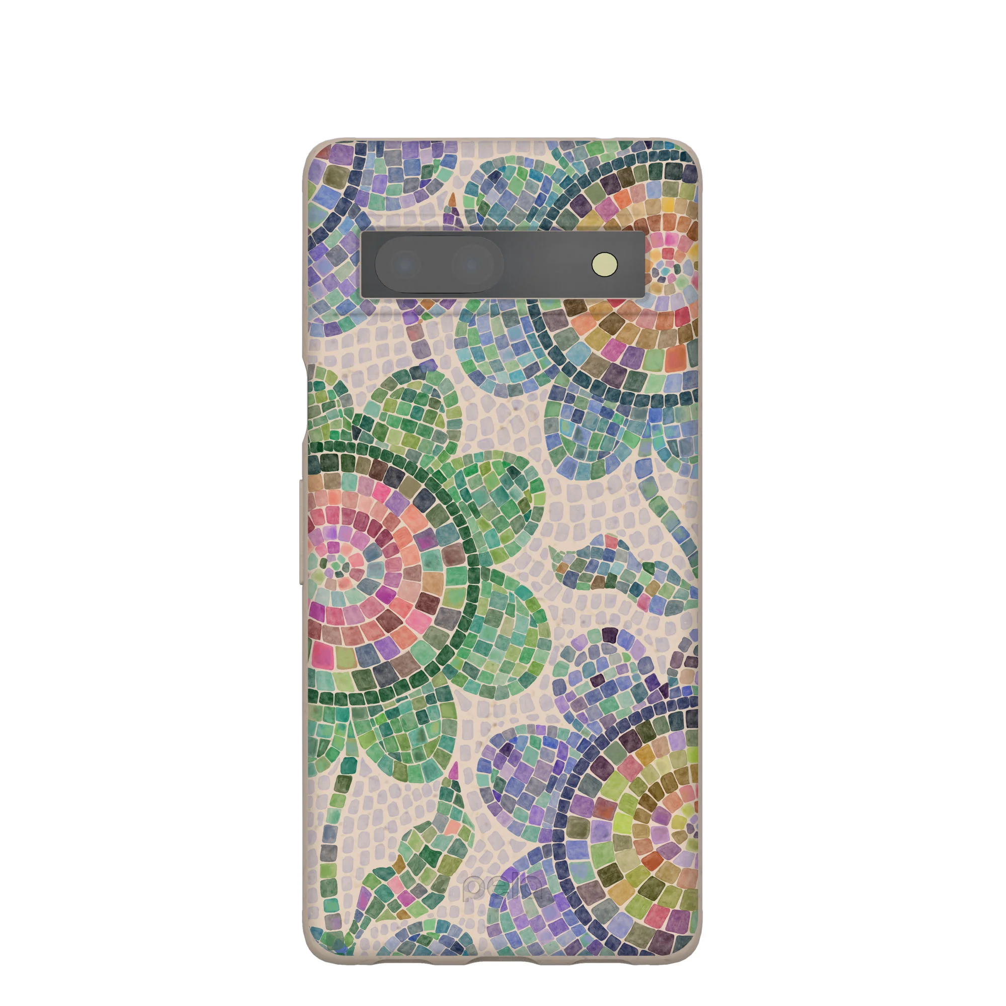 Seashell Floral Mosaic Google Pixel 7a Case
