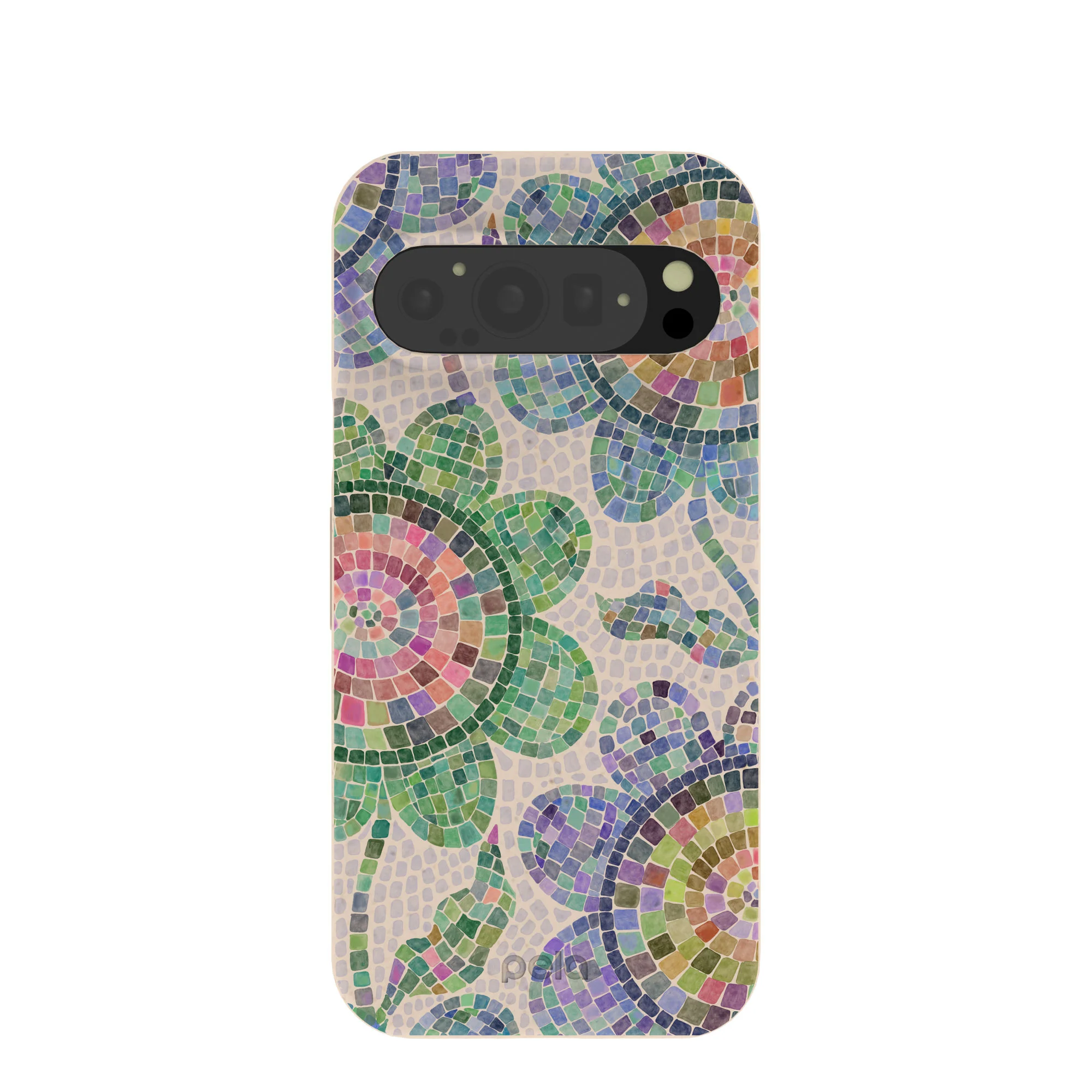 Seashell Floral Mosaic Google Pixel 9/9 Pro Case