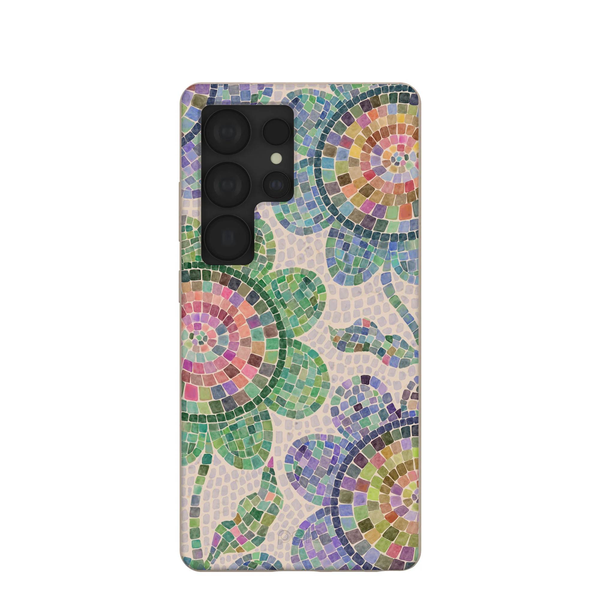 Seashell Floral Mosaic Samsung Galaxy S25 Ultra Case