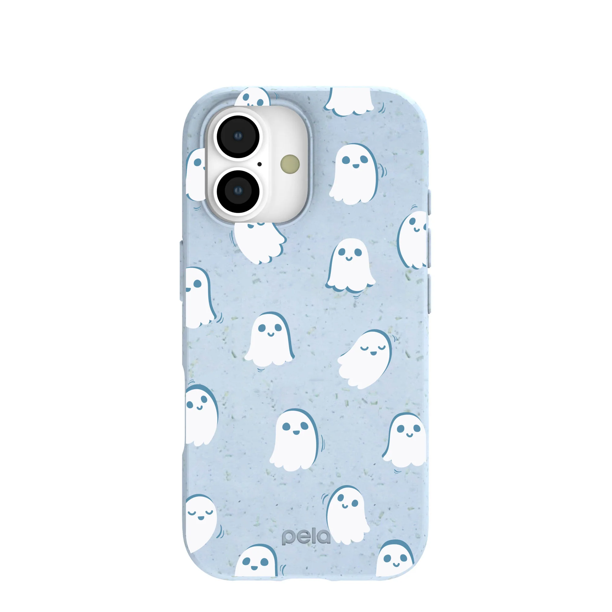 Powder Blue Ghostly iPhone 17 Case
