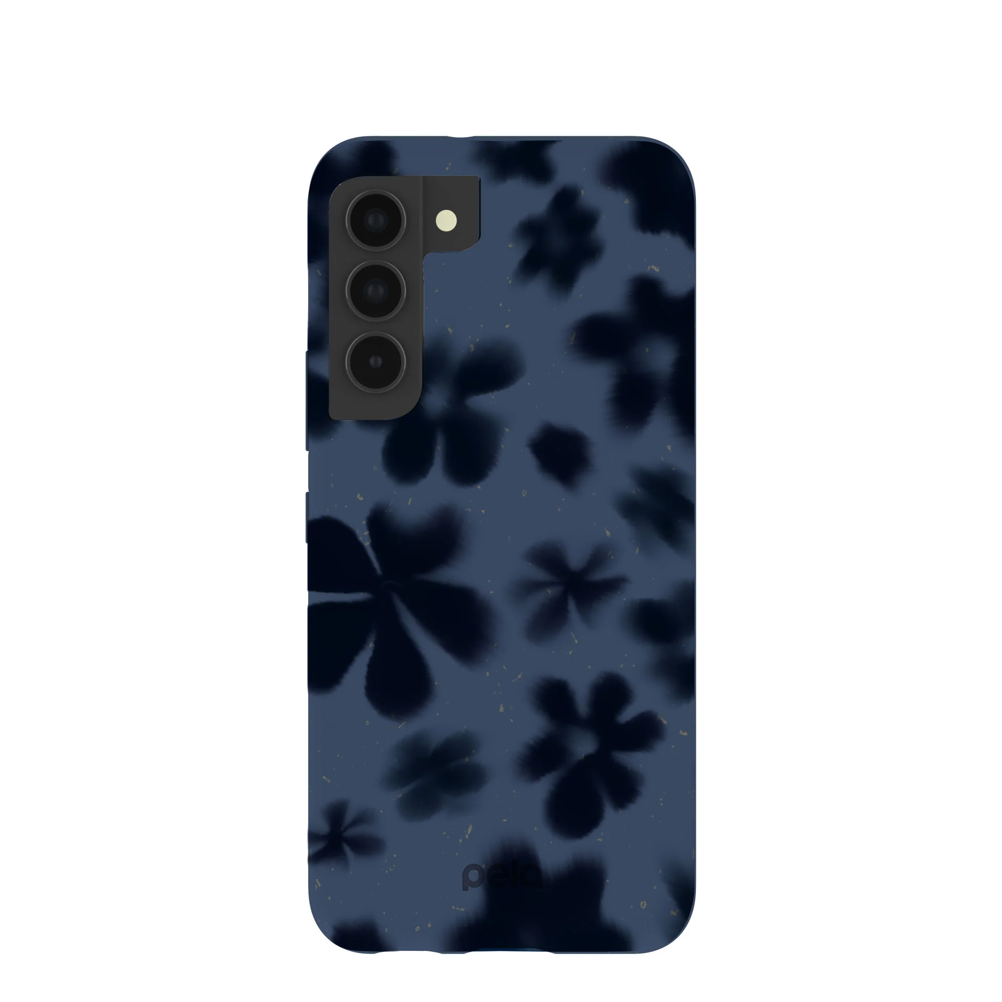 Navy Blue Hazy Daisies Samsung Galaxy S22 Case