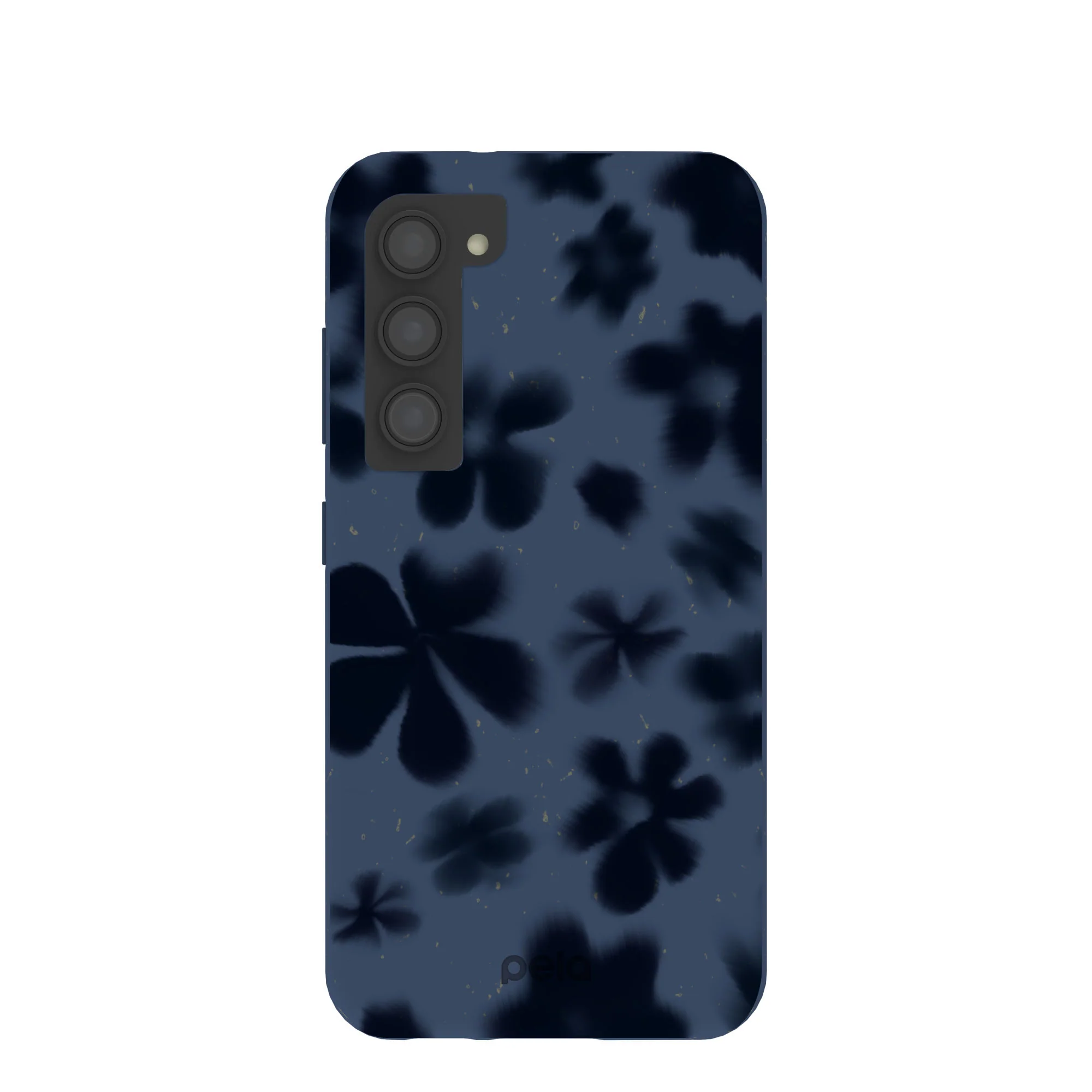 Navy Blue Hazy Daisies Samsung Galaxy S23 Case