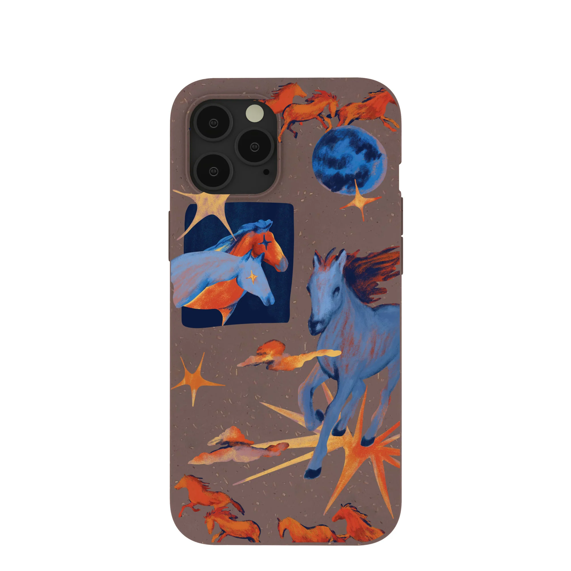 Chocolate Brown Horse Dreamers iPhone 12 Pro Max Case