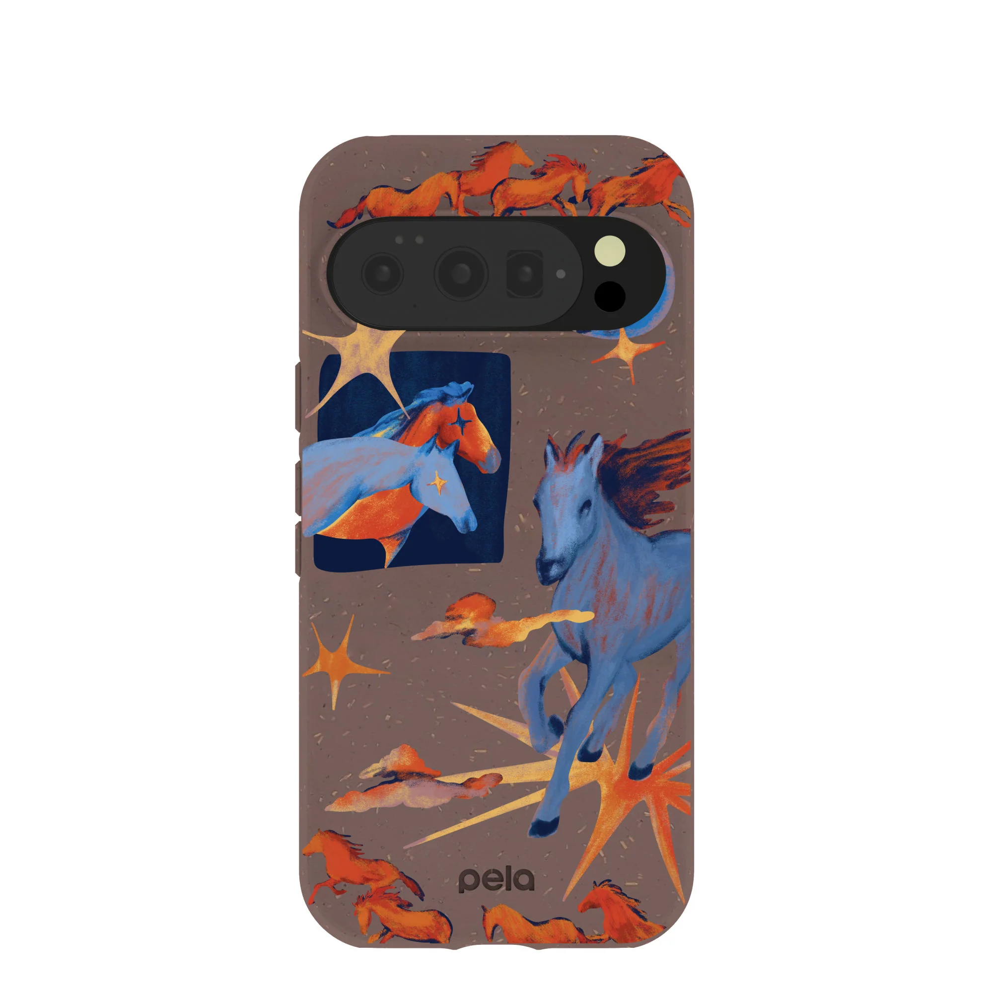 Chocolate Brown Horse Dreamers Google Pixel 10/10 Pro Case