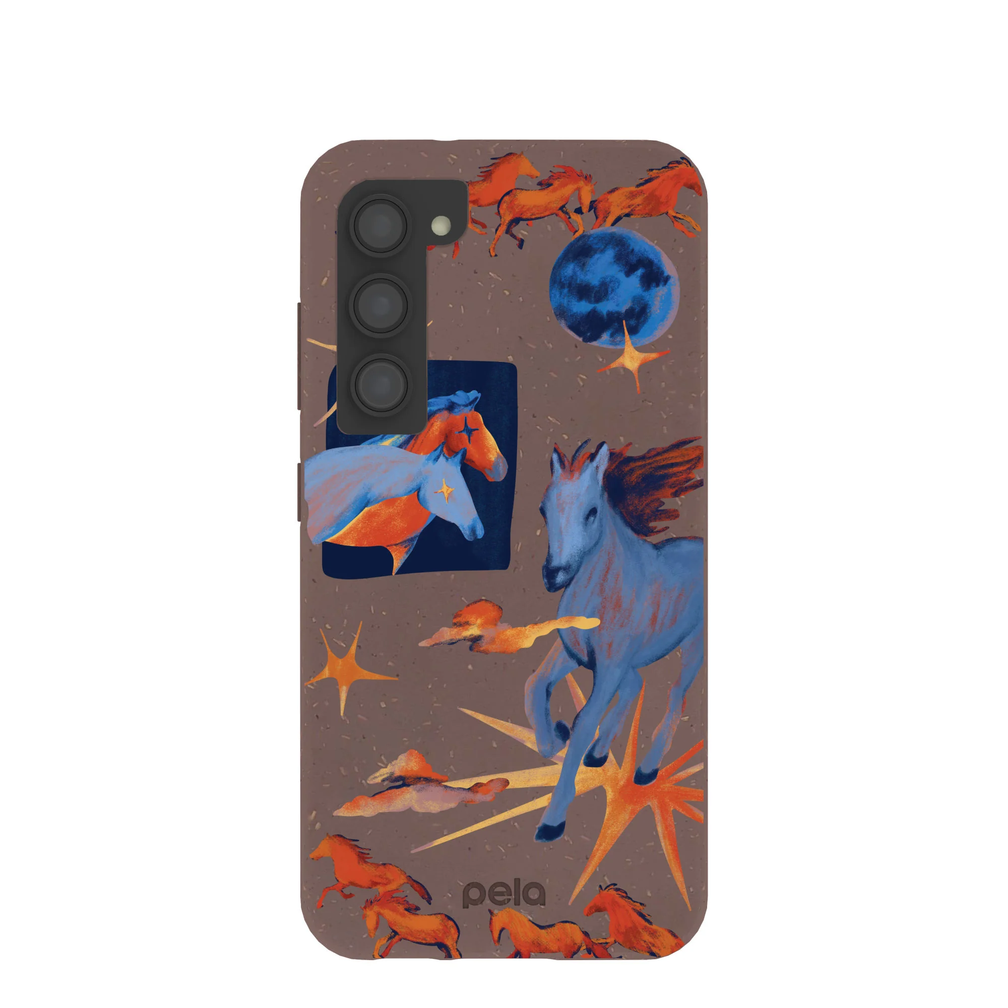 Chocolate Brown Horse Dreamers Samsung Galaxy S23 Case
