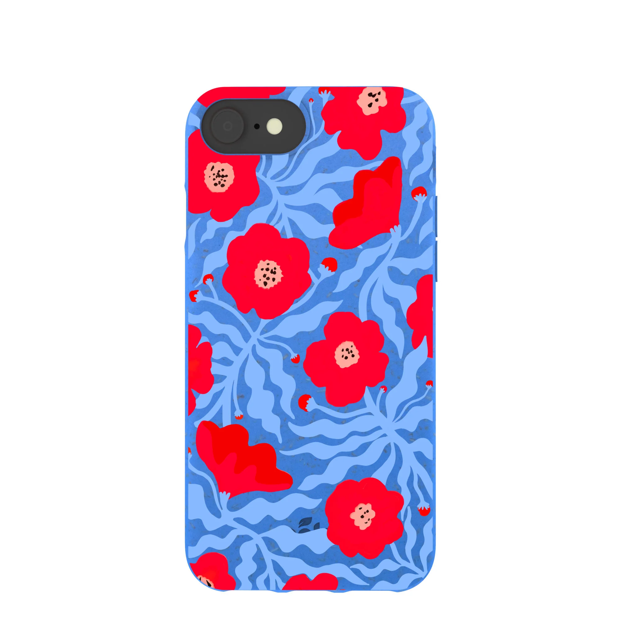 Electric Blue Indigo Ember iPhone 6/6s/7/8/SE Case