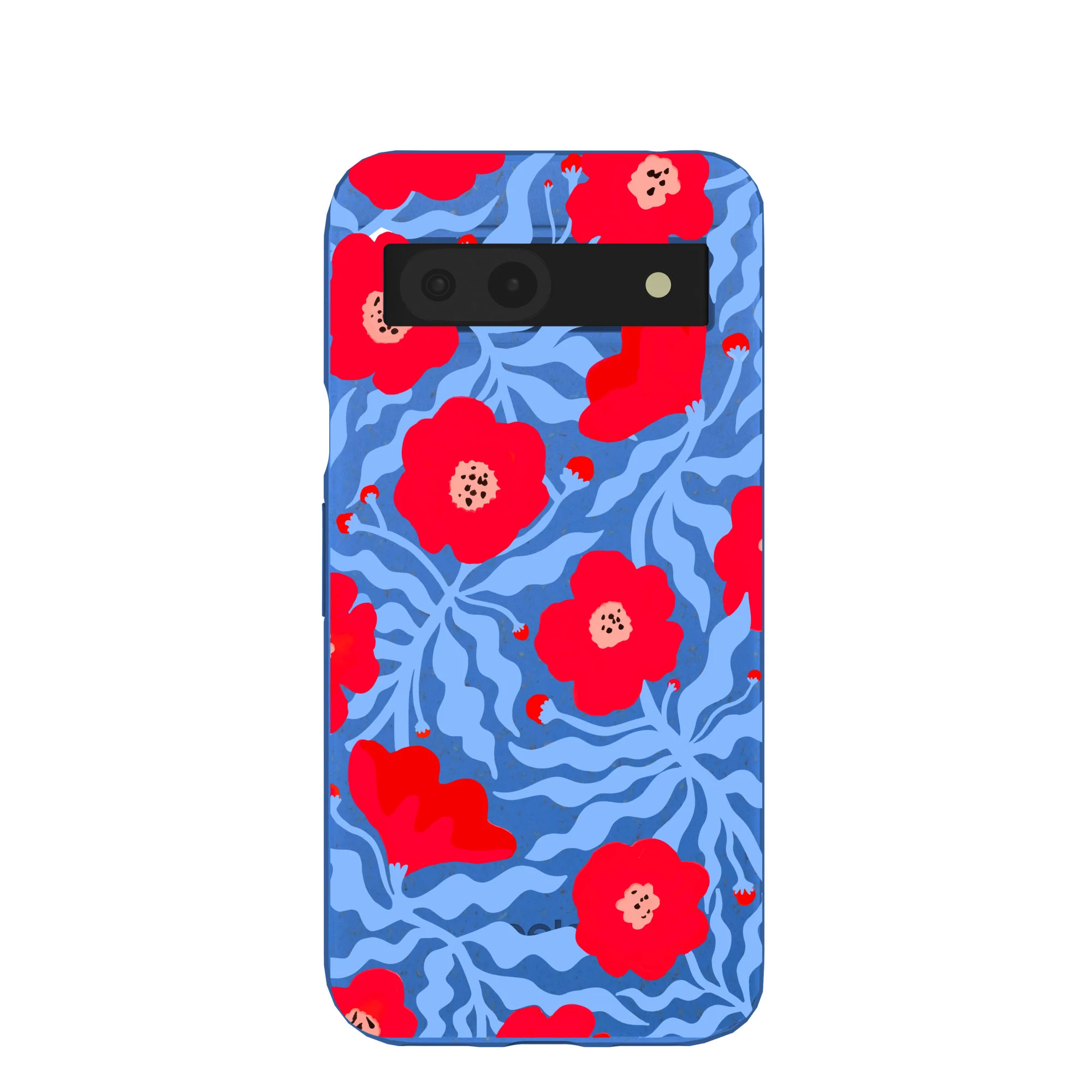Electric Blue Indigo Ember Google Pixel 8a Case
