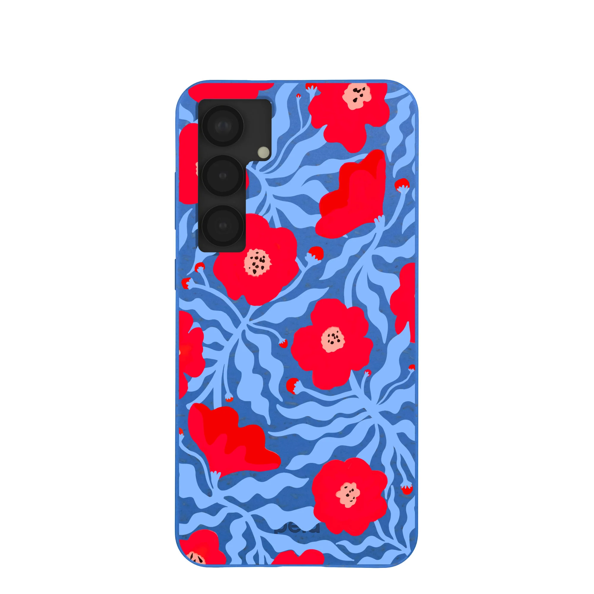 Electric Blue Indigo Ember Samsung Galaxy S25+(Plus) Case