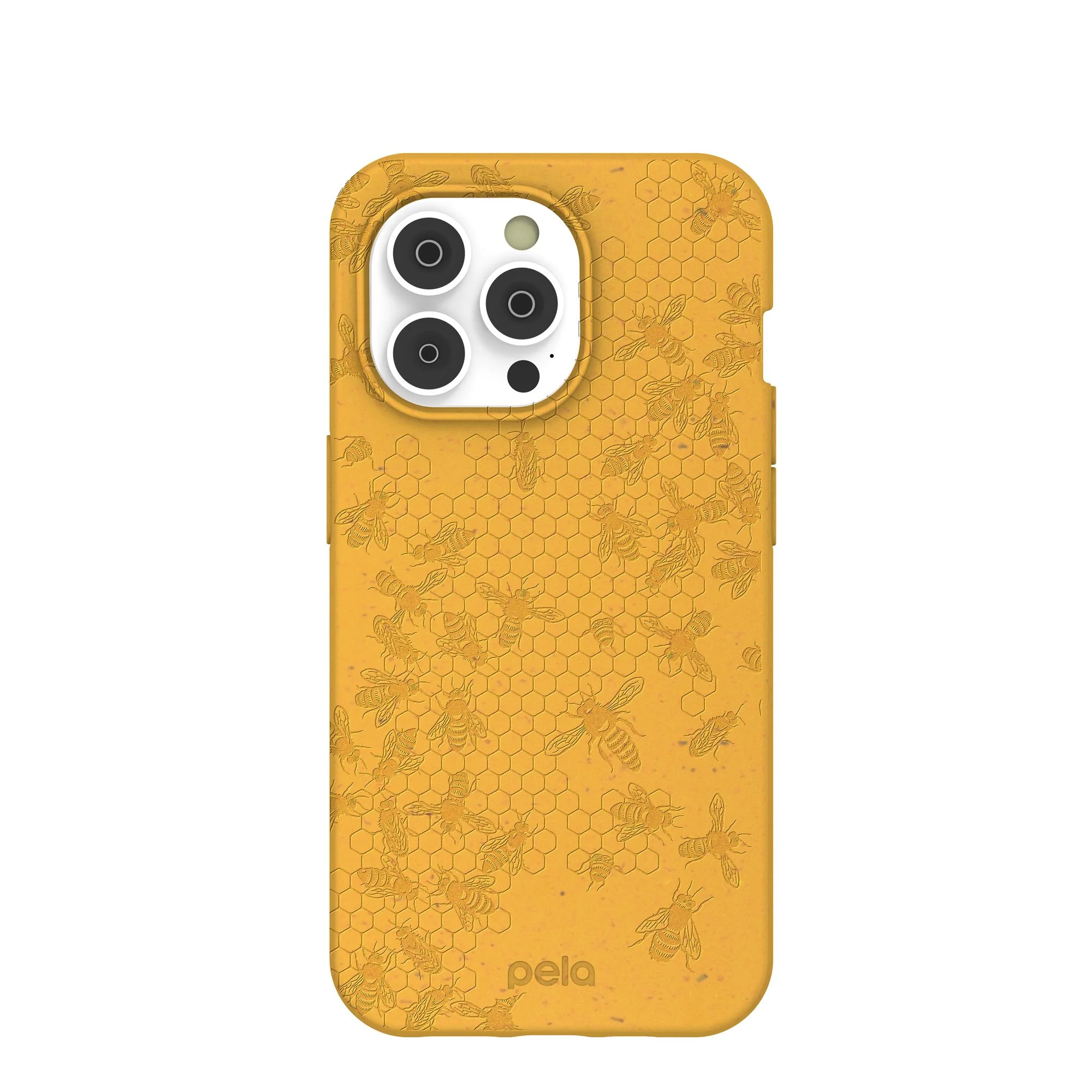 Honey Inside the Hive iPhone 14 Pro Case