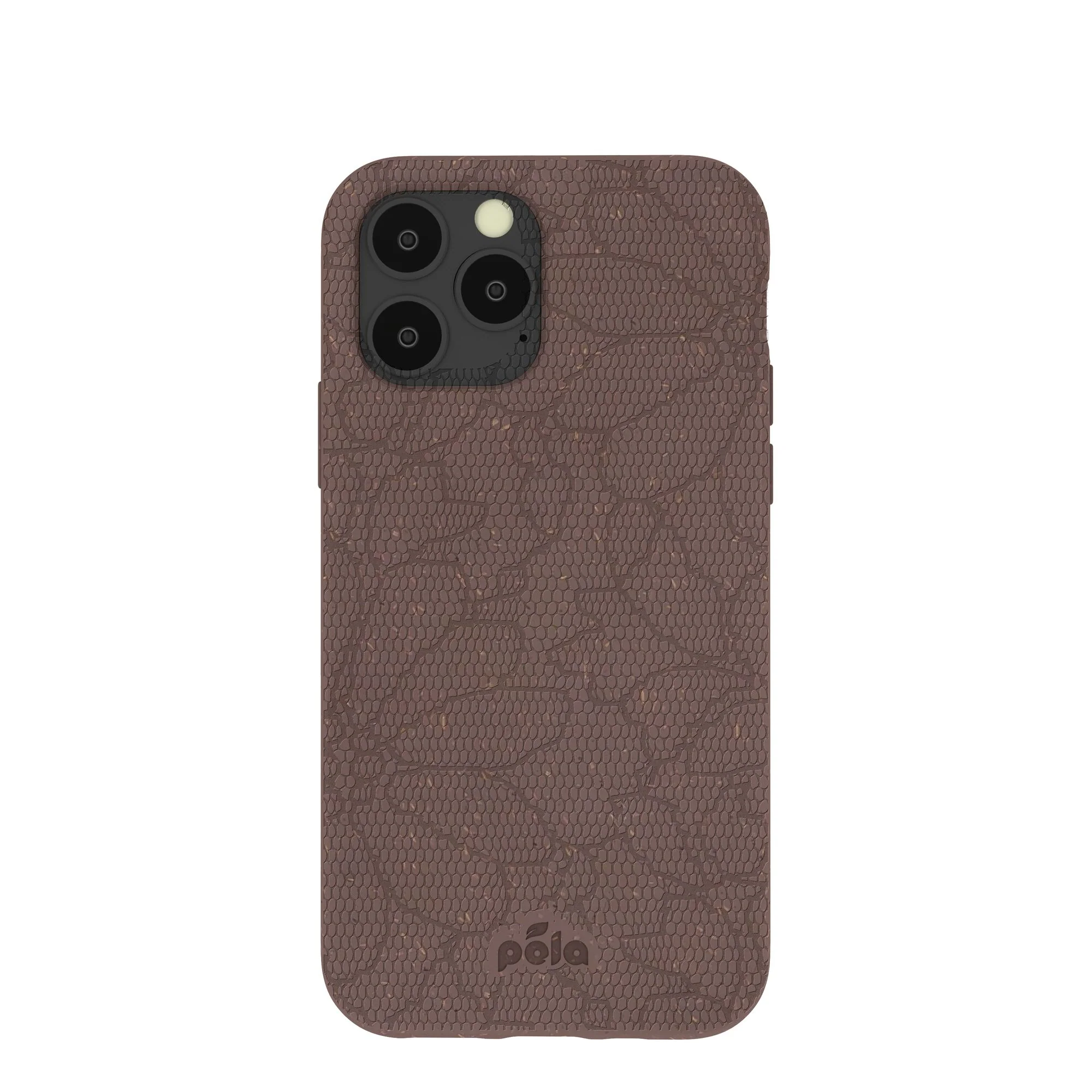Chocolate Brown Lace Botanica iPhone 11 Pro Case