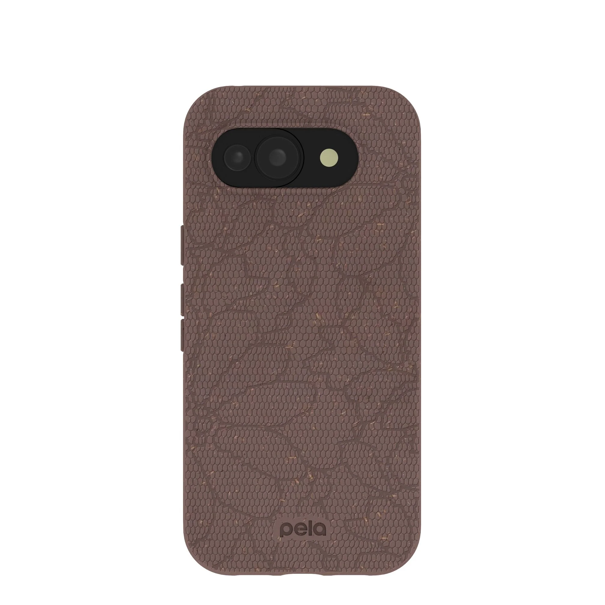 Chocolate Brown Lace Botanica Google Pixel 10a Case