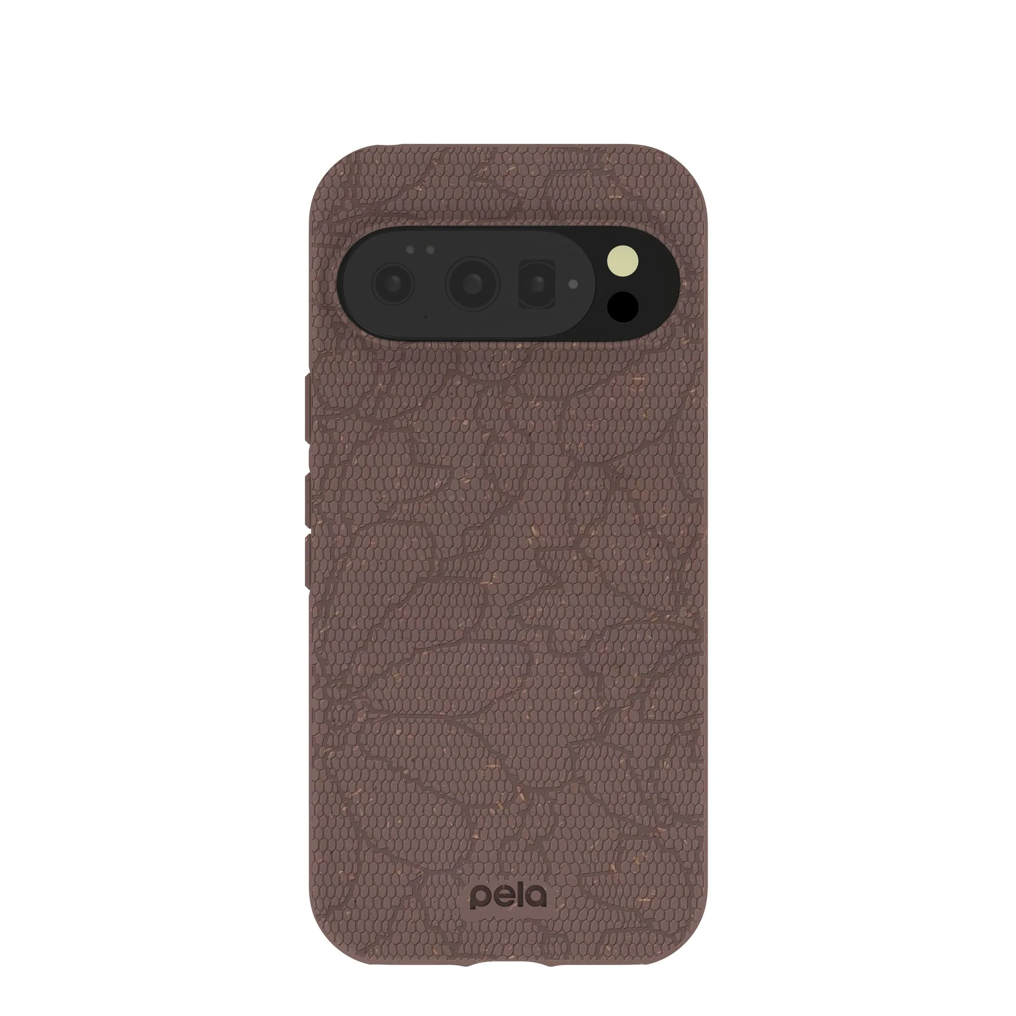 Chocolate Brown Lace Botanica Google Pixel 10/10 Pro Case