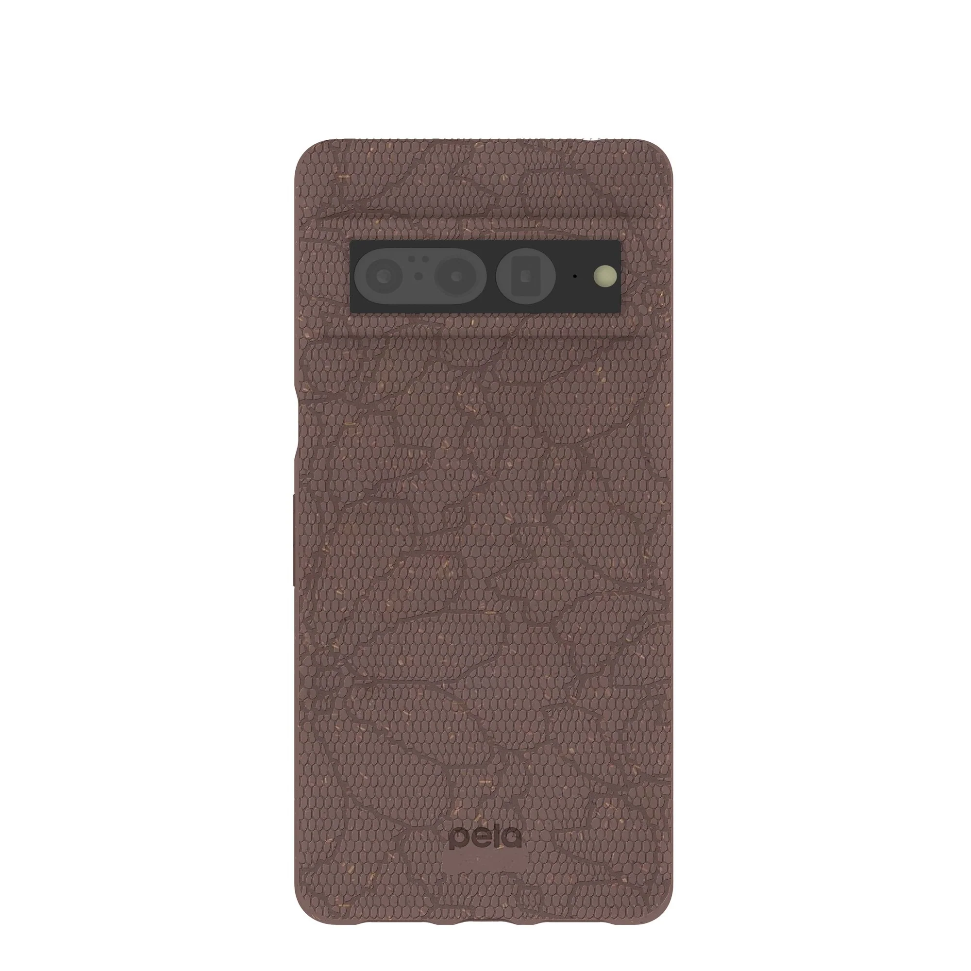 Chocolate Brown Lace Botanica Google Pixel 7 Pro Case