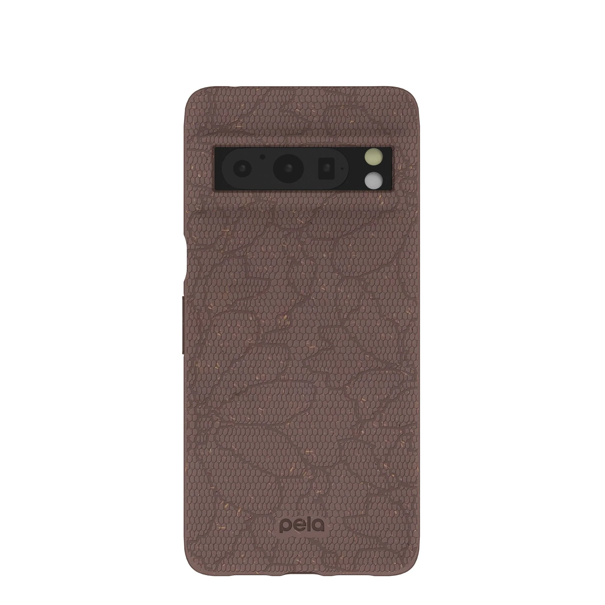 Chocolate Brown Lace Botanica Google Pixel 8 Pro Case