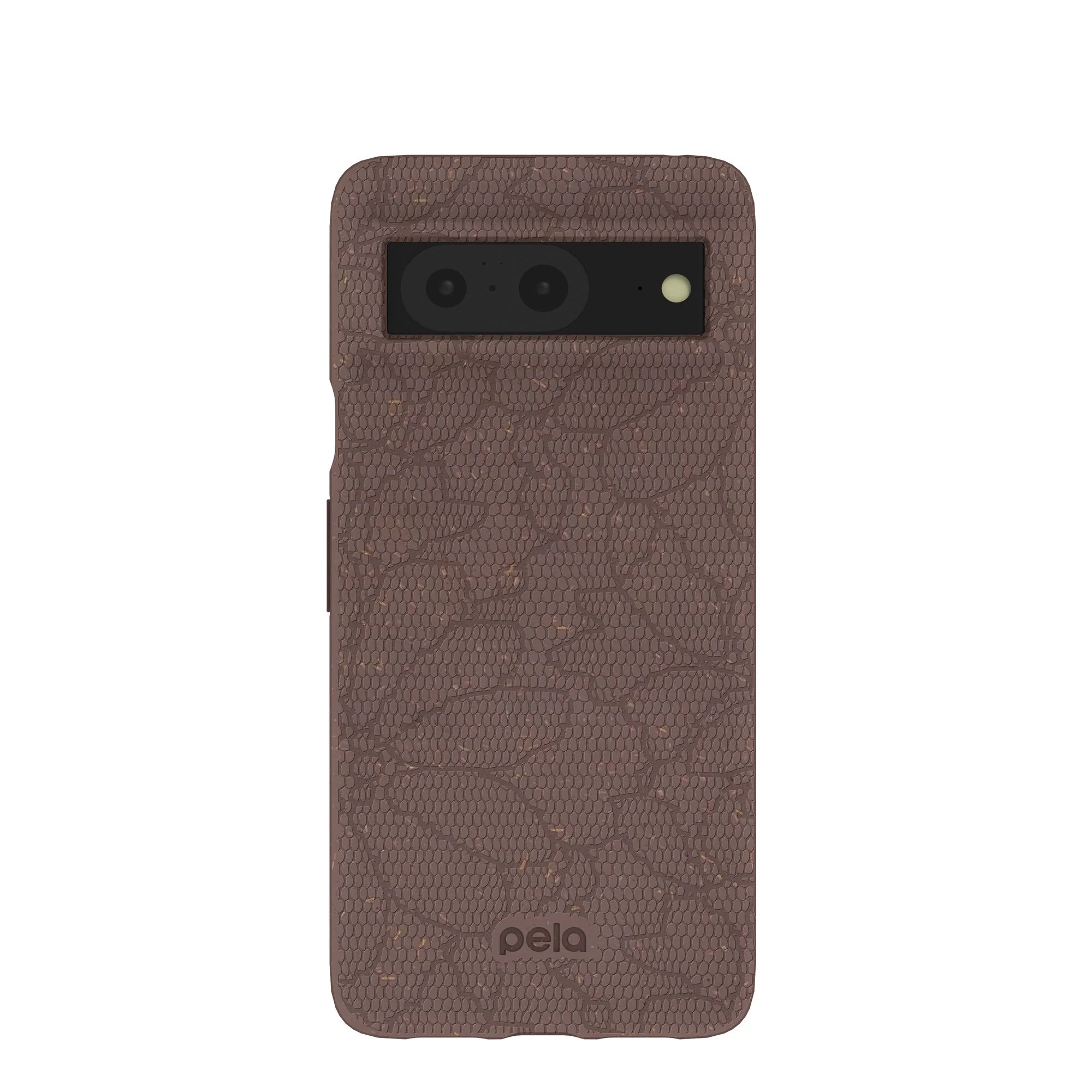 Chocolate Brown Lace Botanica Google Pixel 8 Case