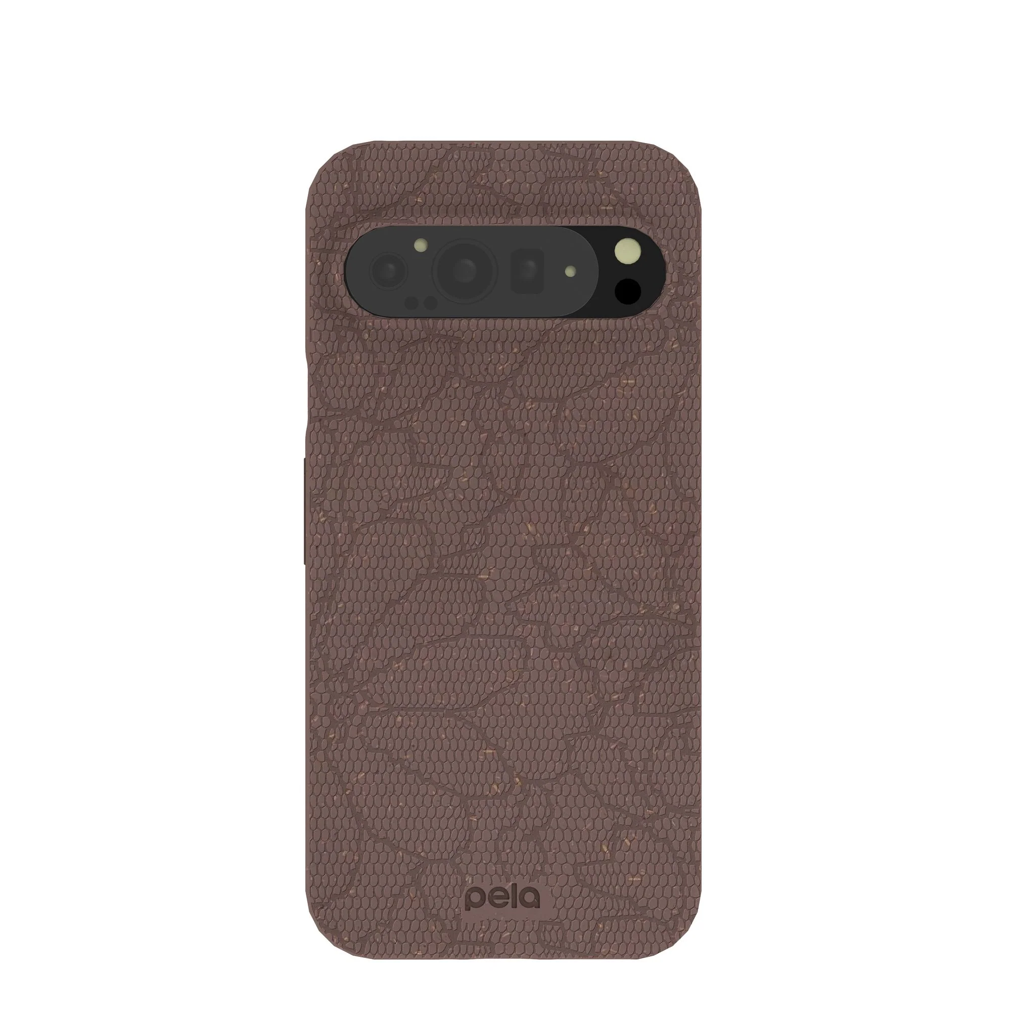 Chocolate Brown Lace Botanica Google Pixel 9 Pro XL Case