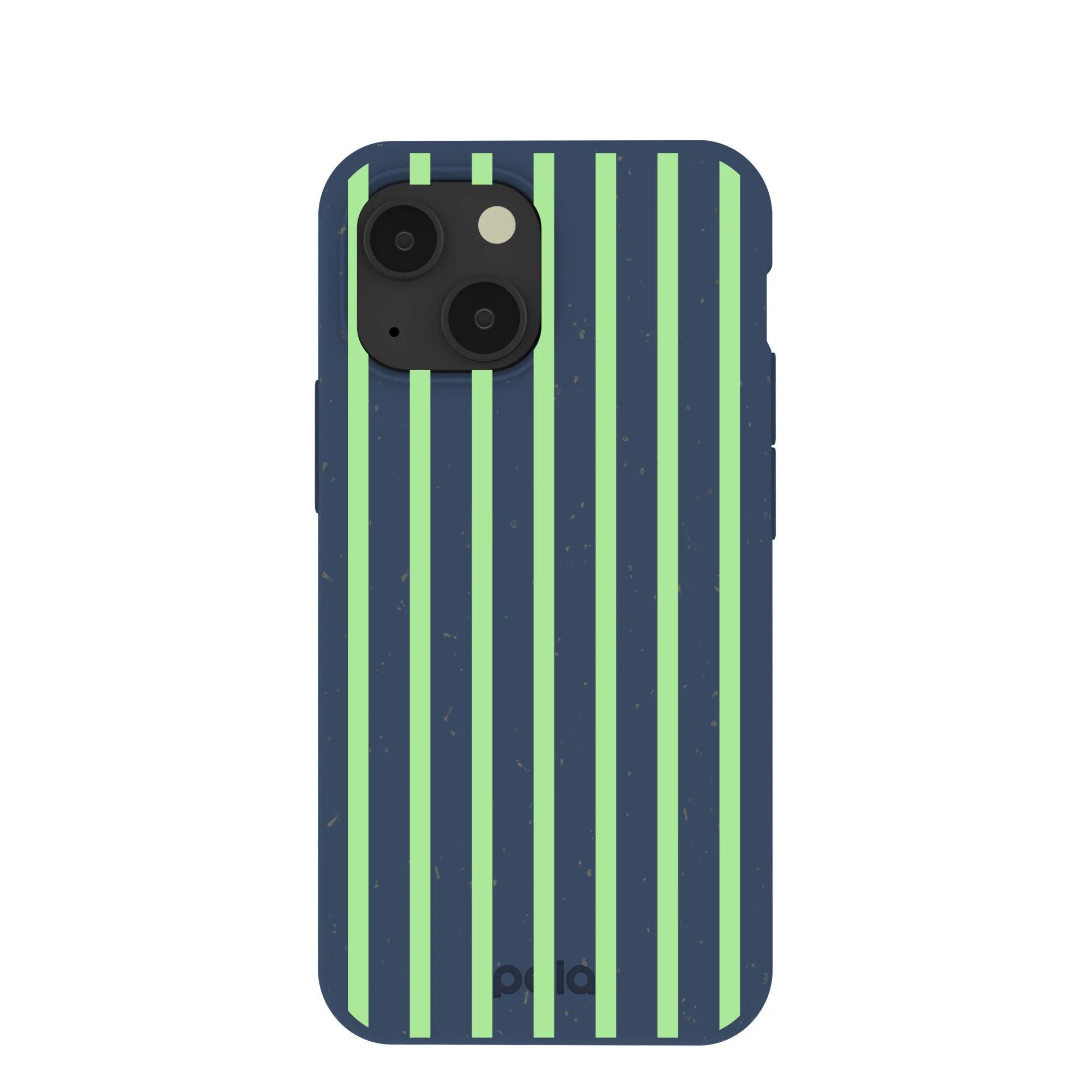 Navy Blue Laser Stripes iPhone 13 Mini Case