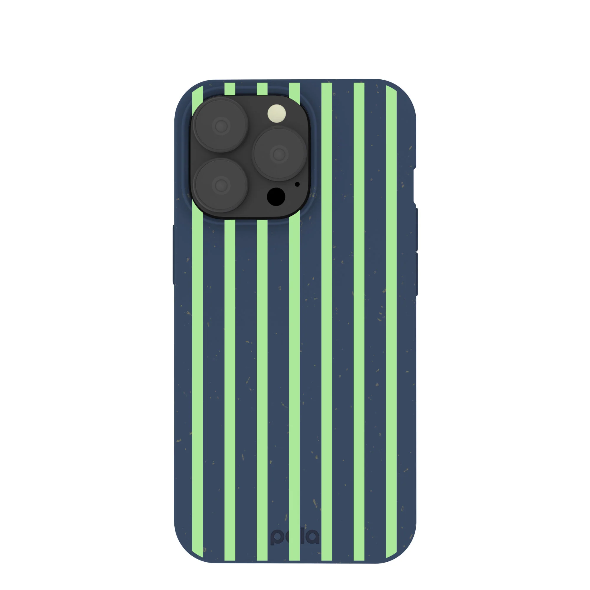 Navy Blue Laser Stripes iPhone 13 Pro Case