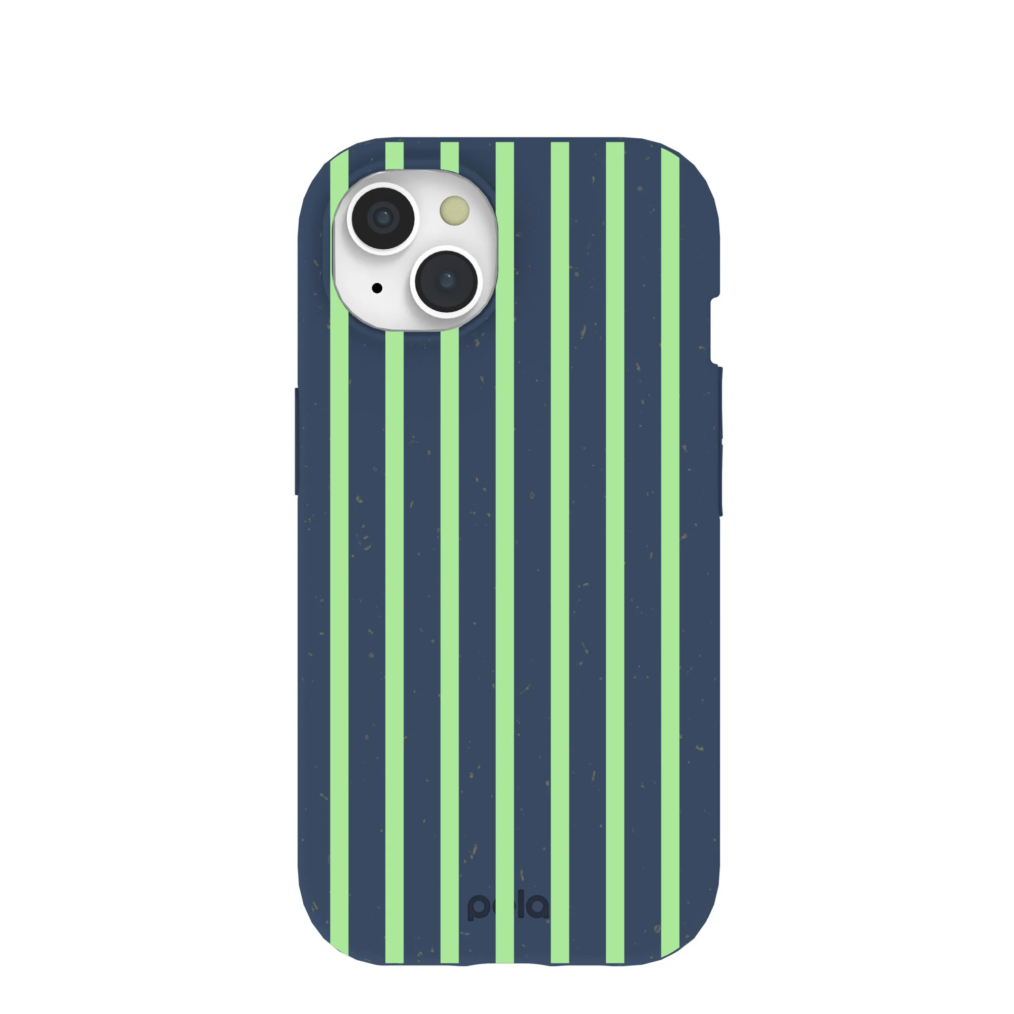 Navy Blue Laser Stripes iPhone 15 Case