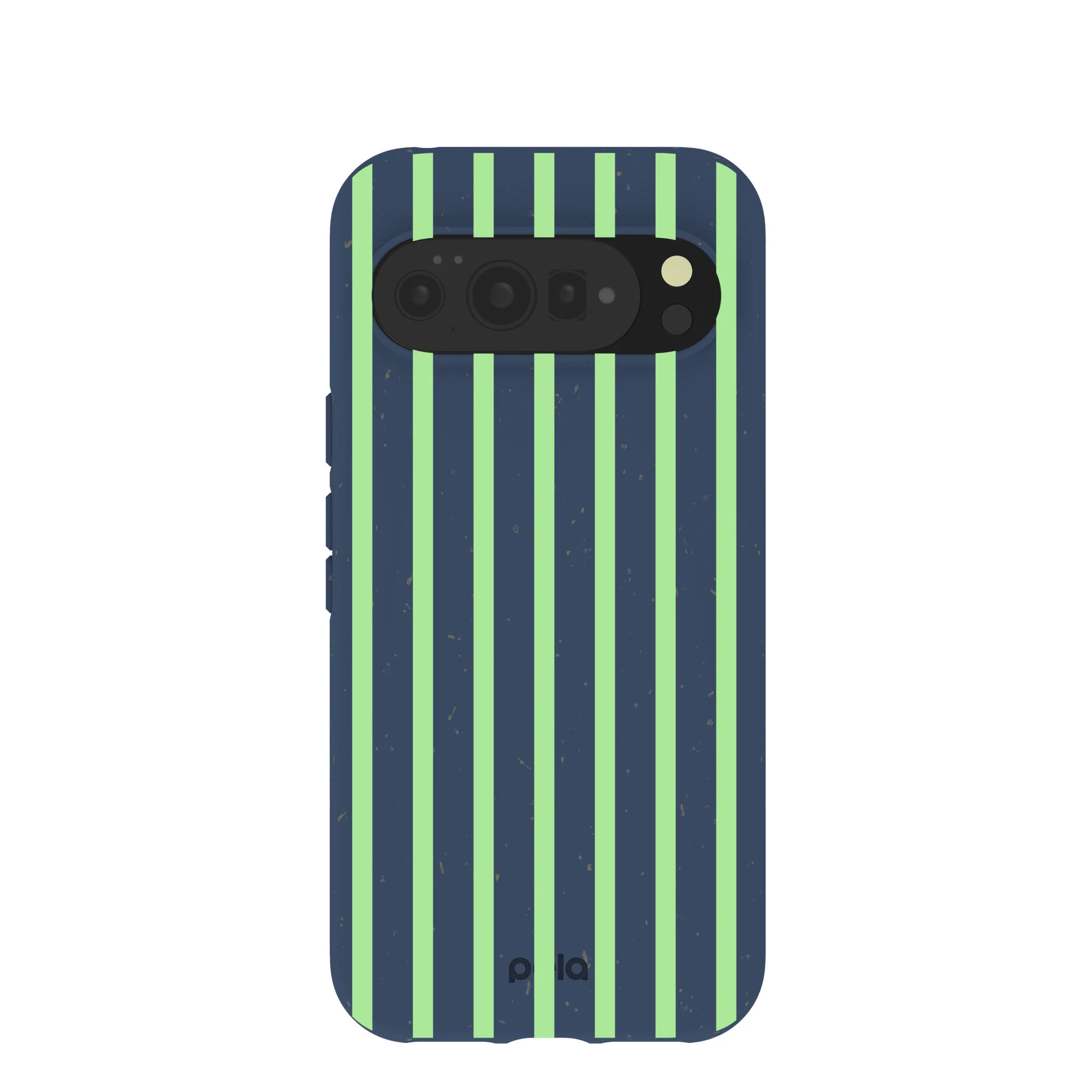 Navy Blue Laser Stripes Google Pixel 10 Pro XL Case