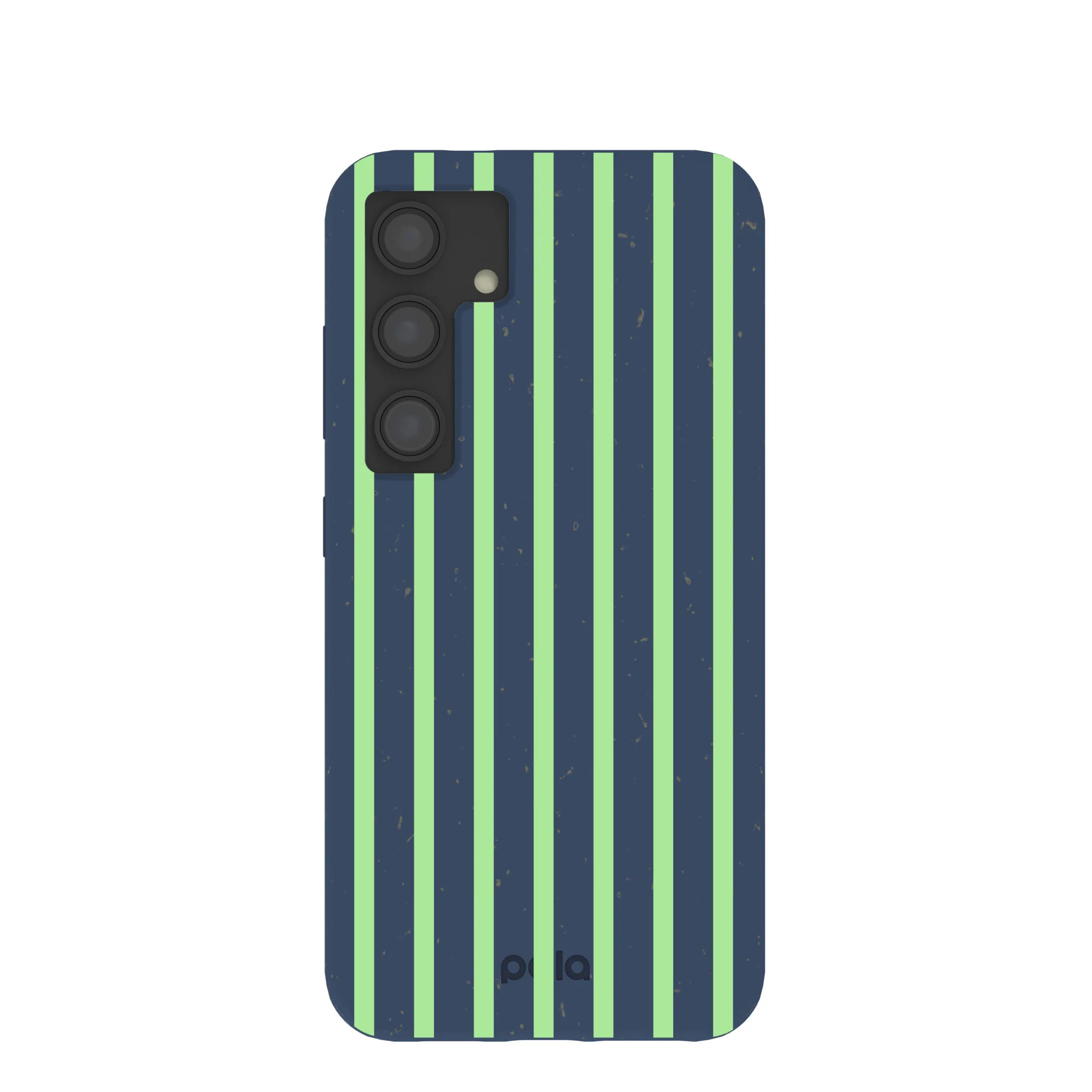 Navy Blue Laser Stripes Samsung Galaxy S24 Case