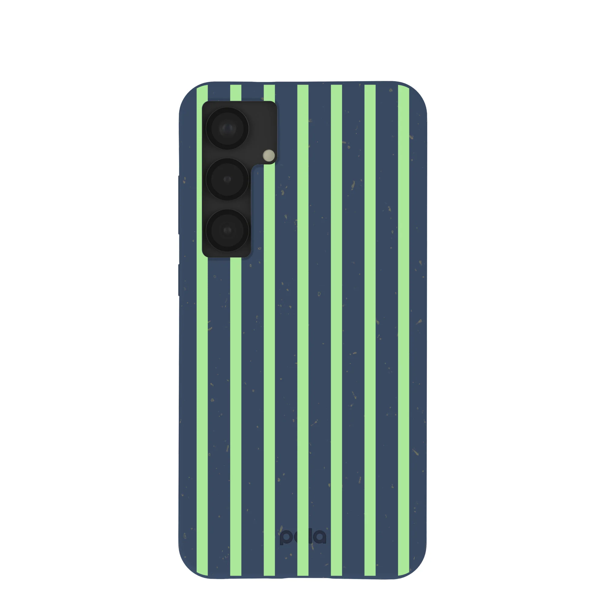 Navy Blue Laser Stripes Samsung Galaxy S25+(Plus) Case