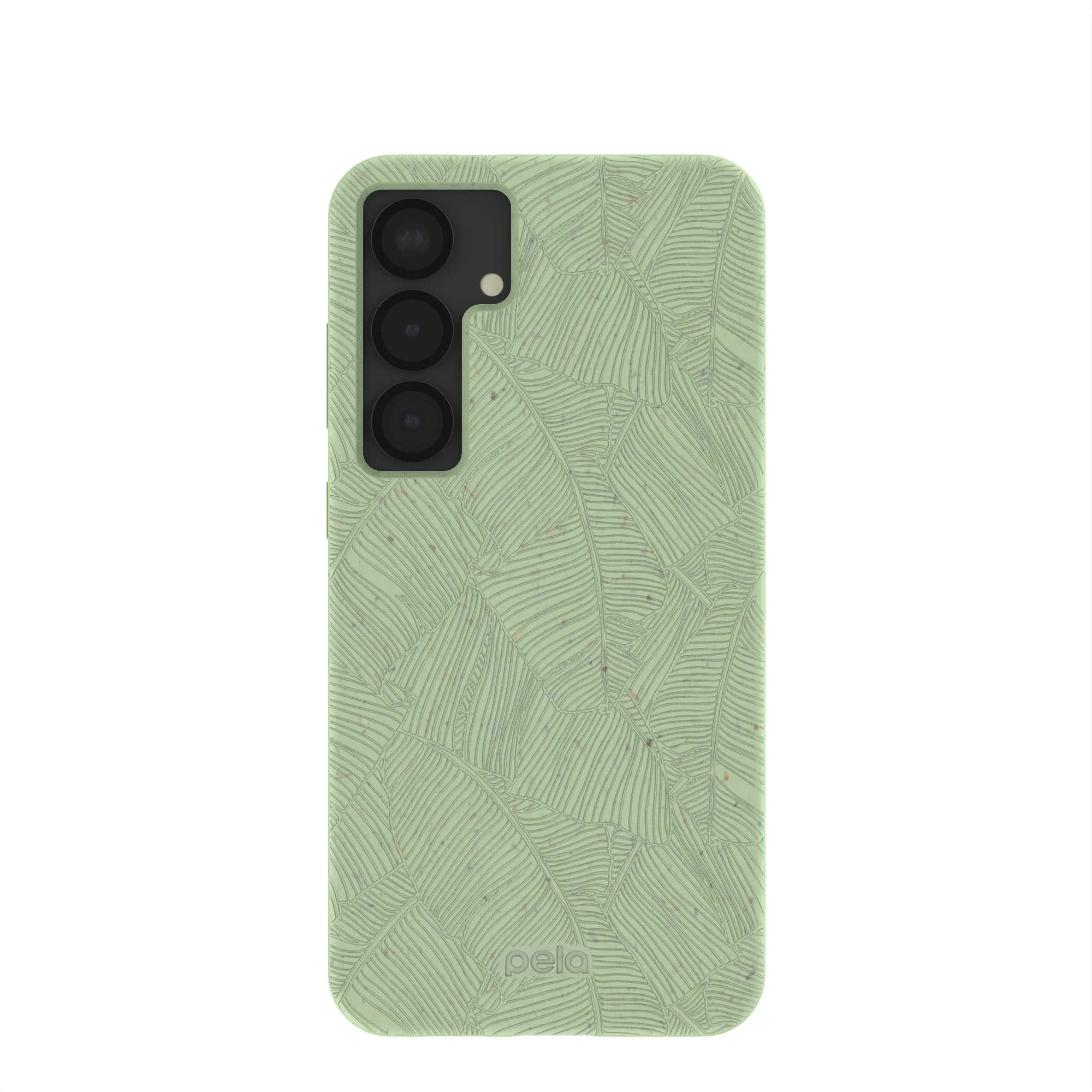 Sage Green Lushy Leaves Samsung Galaxy S25+(Plus) Case